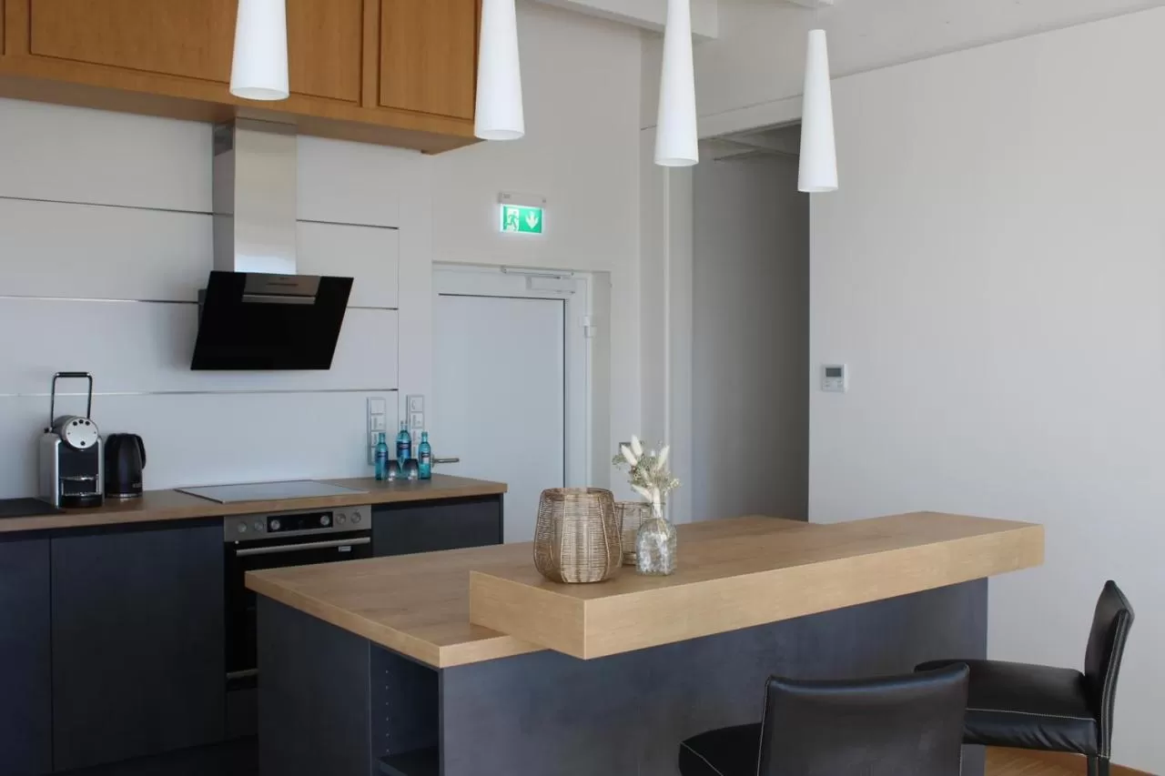 Kitchen/Kitchenette in Bodensee-Hotel Sonnenhof