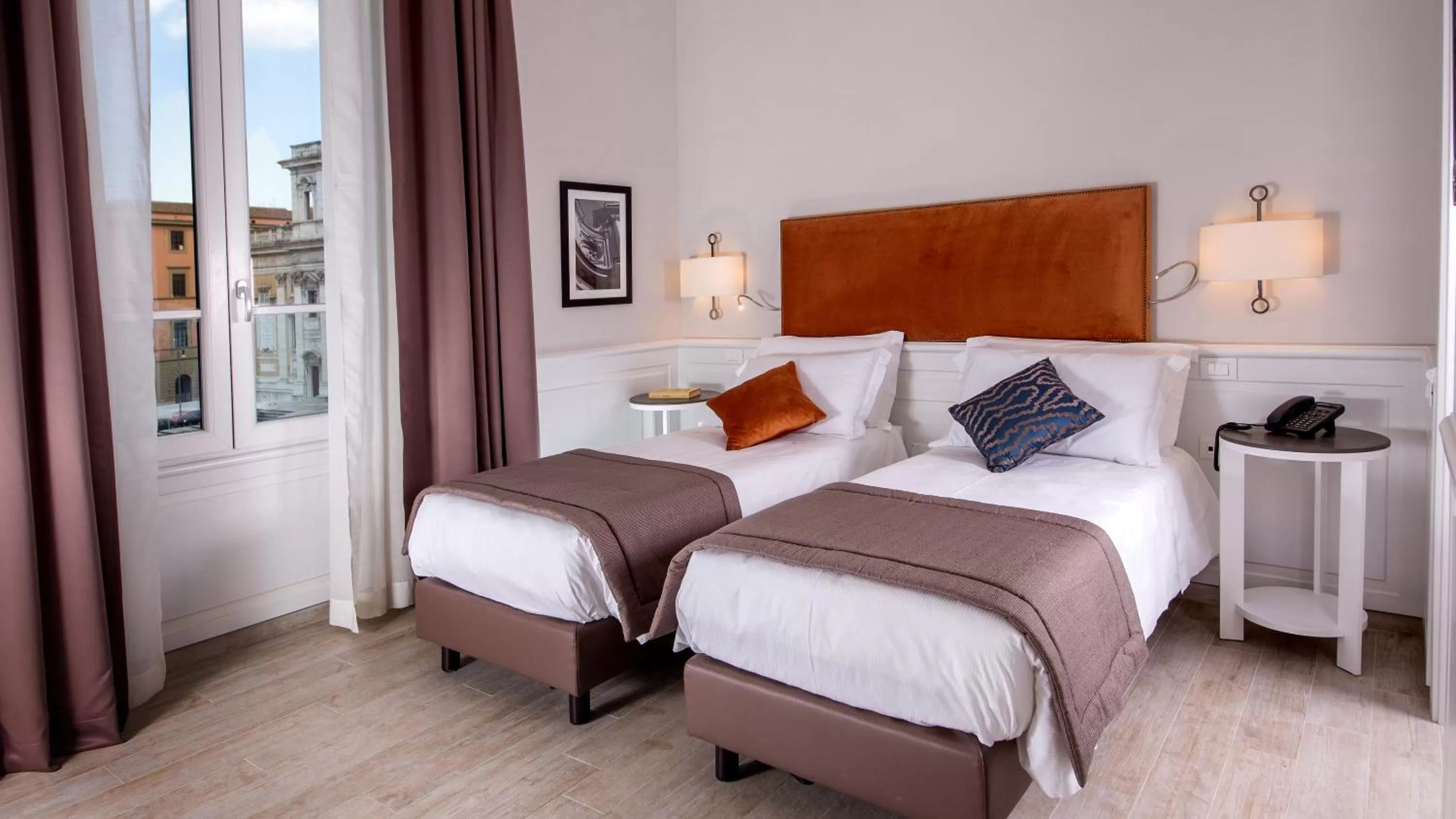 Bed in Princeps Boutique Hotel