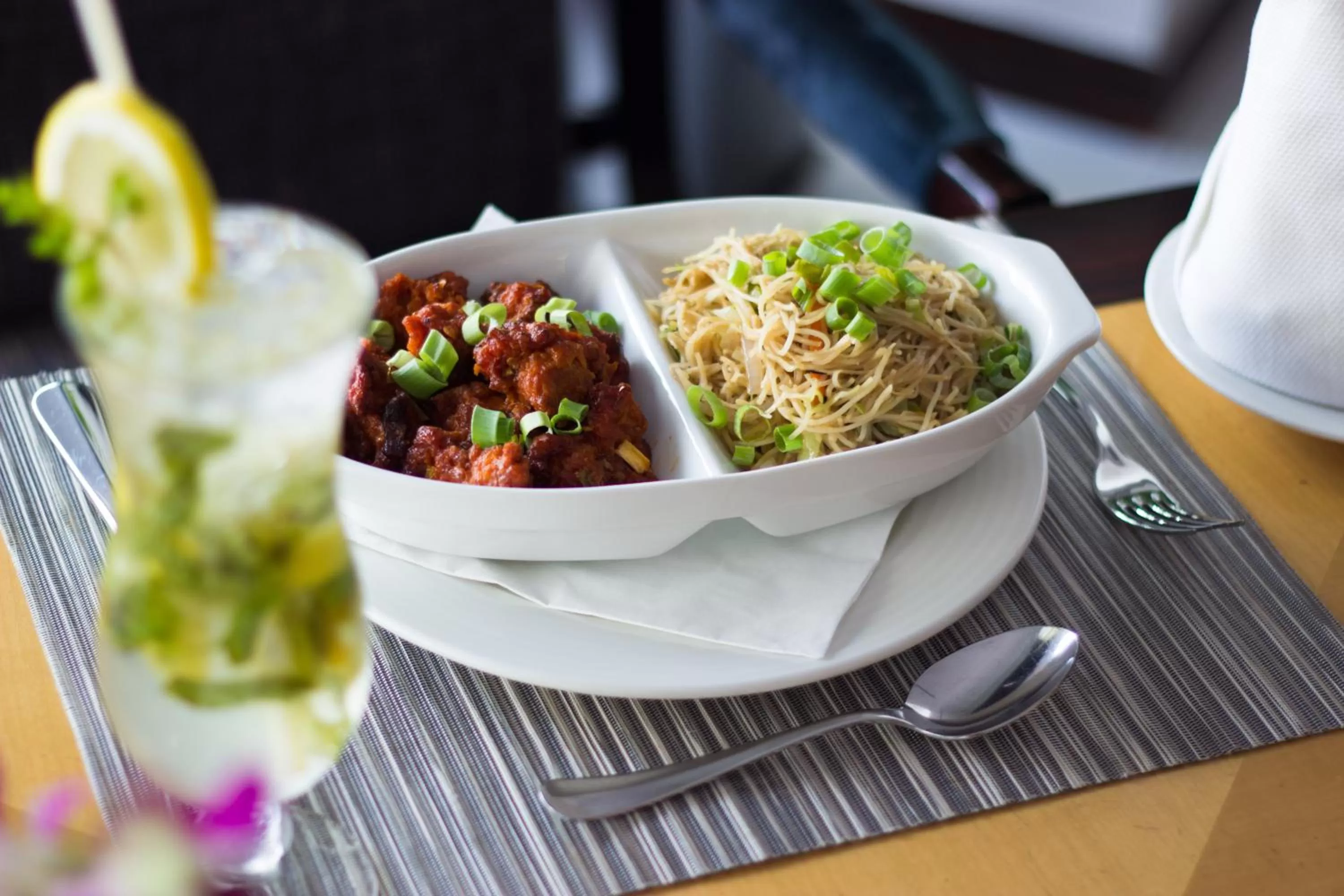 Food and drinks in Savoy Central Hotel Apartments