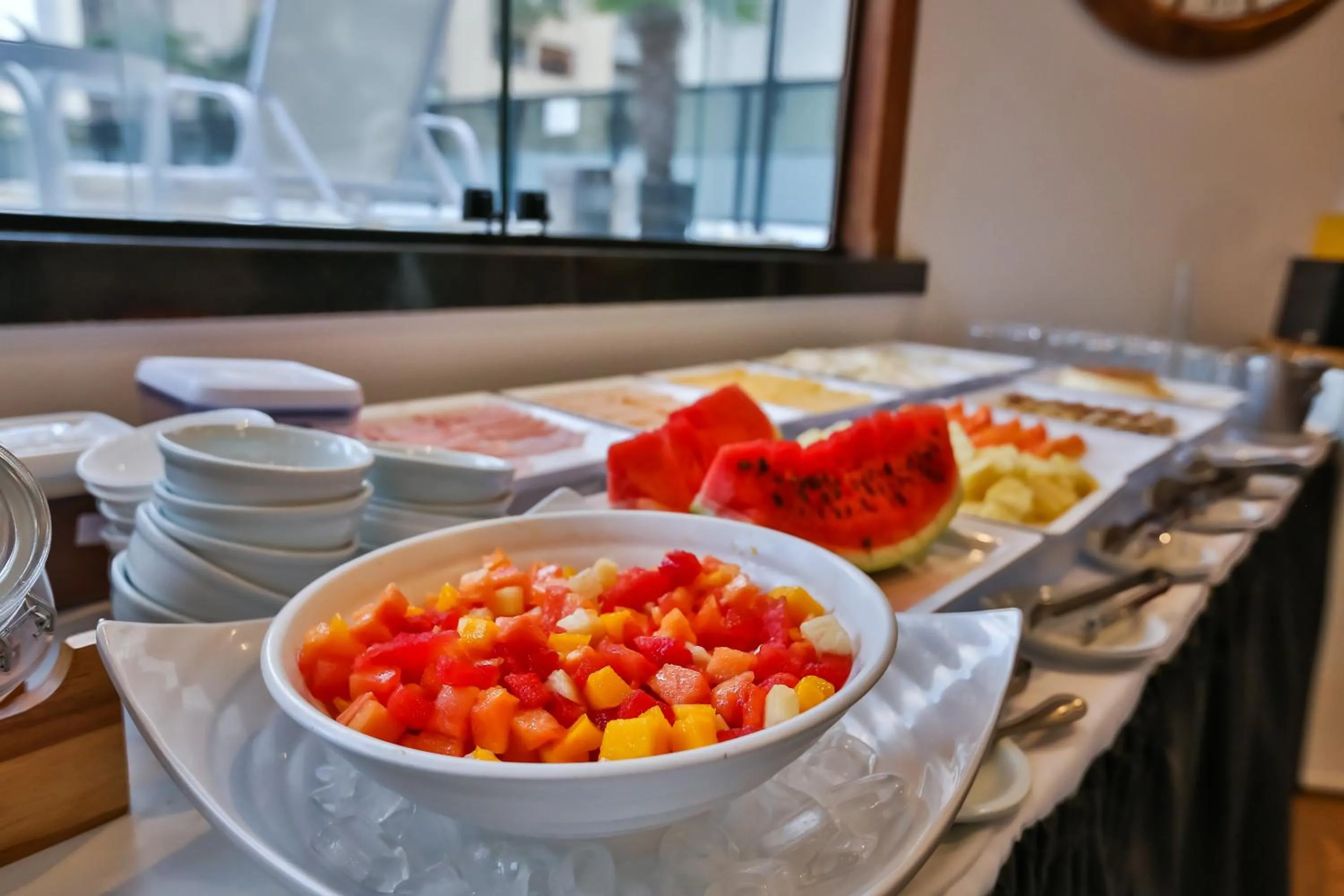 Food and drinks in Roomo Transamerica SP Itaim Bibi