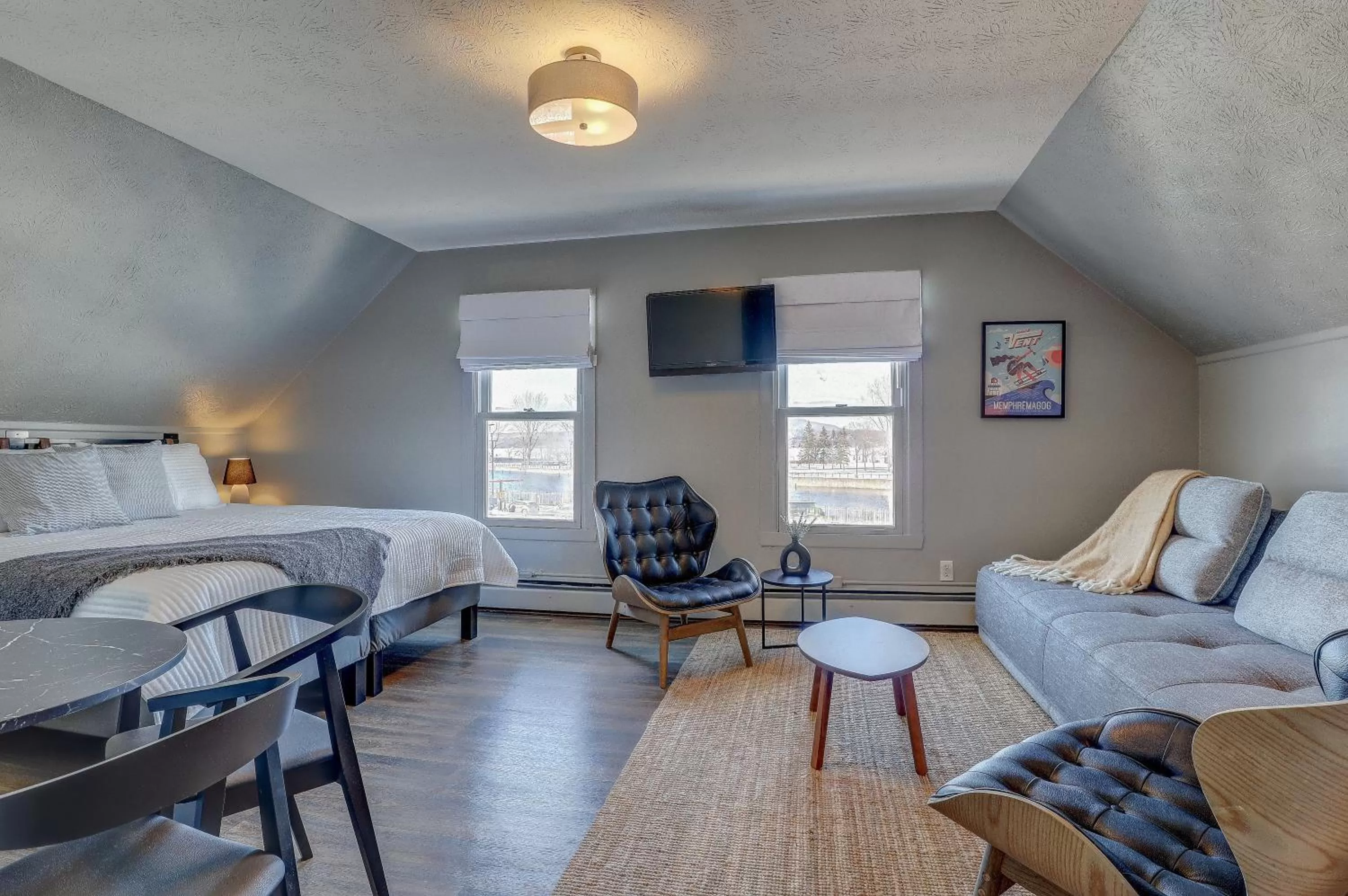 TV and multimedia, Bed in Auberge des Cantons