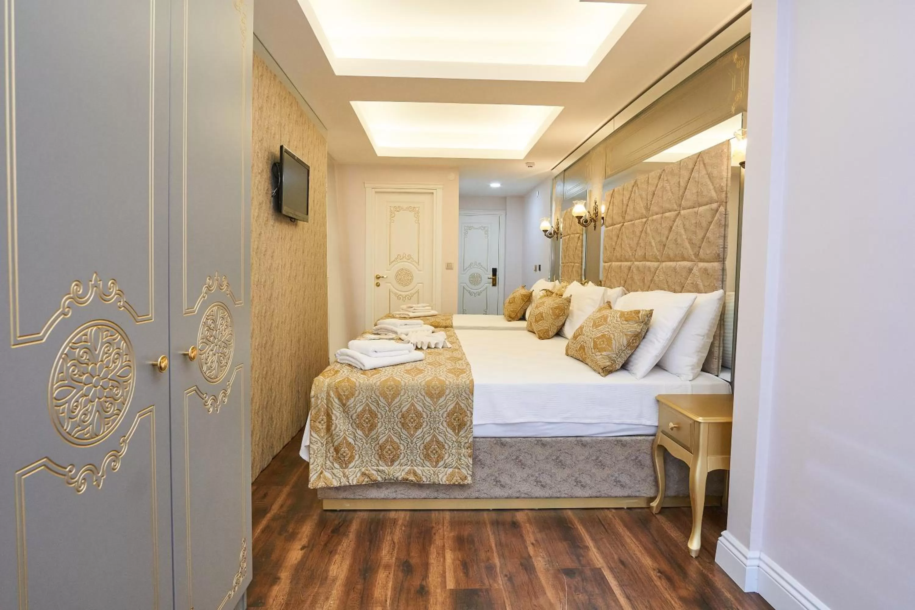 Bed in Sultan Suleyman Palace Hotel & Spa