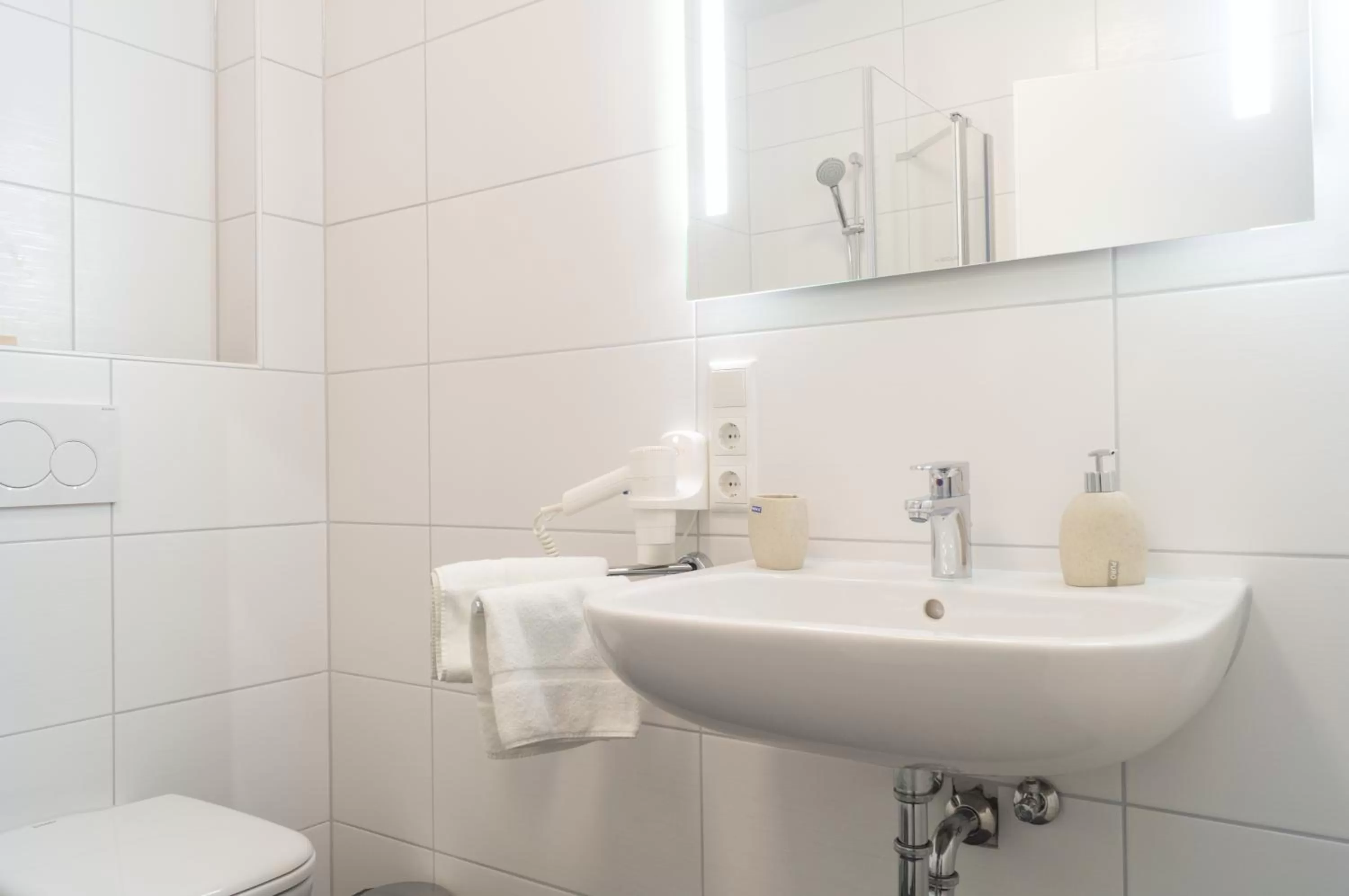 Bathroom in Hotel & Restaurant Sparta