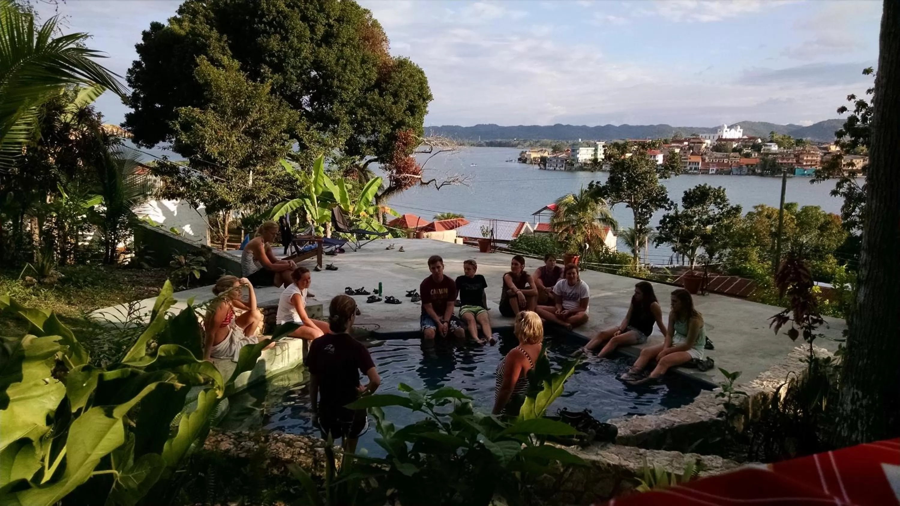 Patio in Zapote Tree Inn