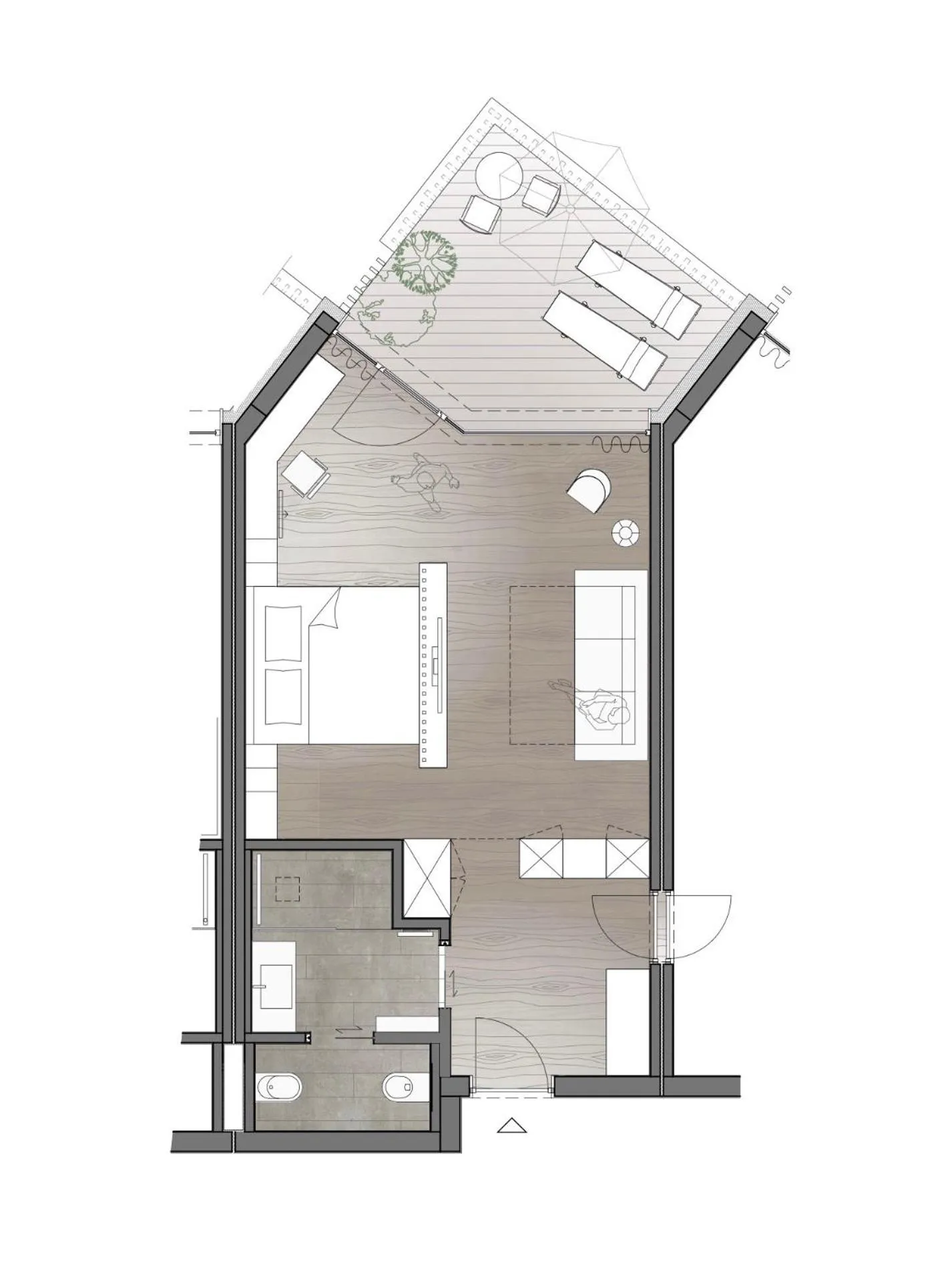 Bathroom in Hotel Plattenhof