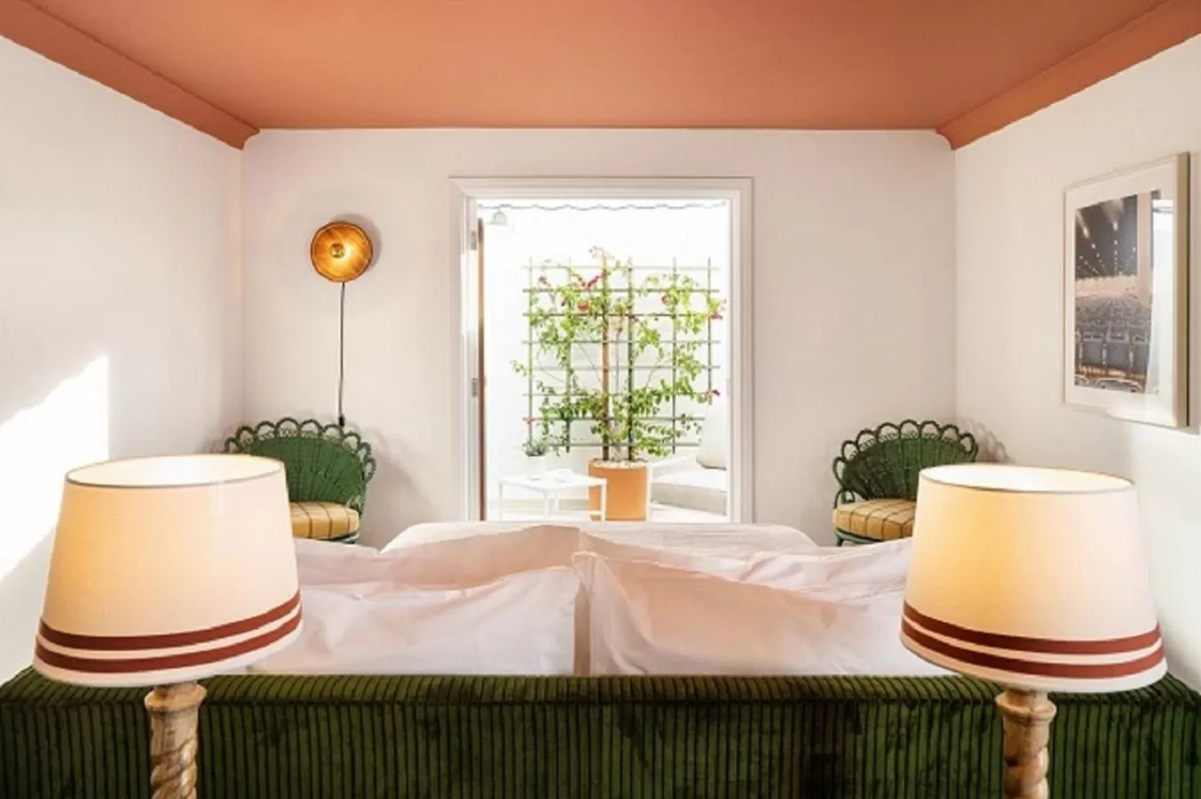 View (from property/room), Bed in Palihouse West Hollywood at Beverly Hills