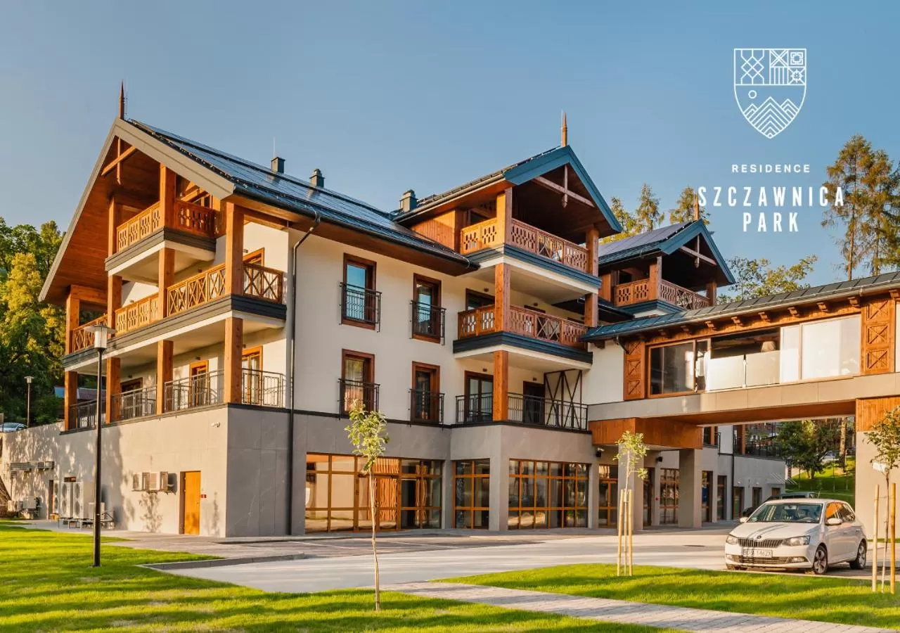 Property building in Szczawnica Park Resort & Spa