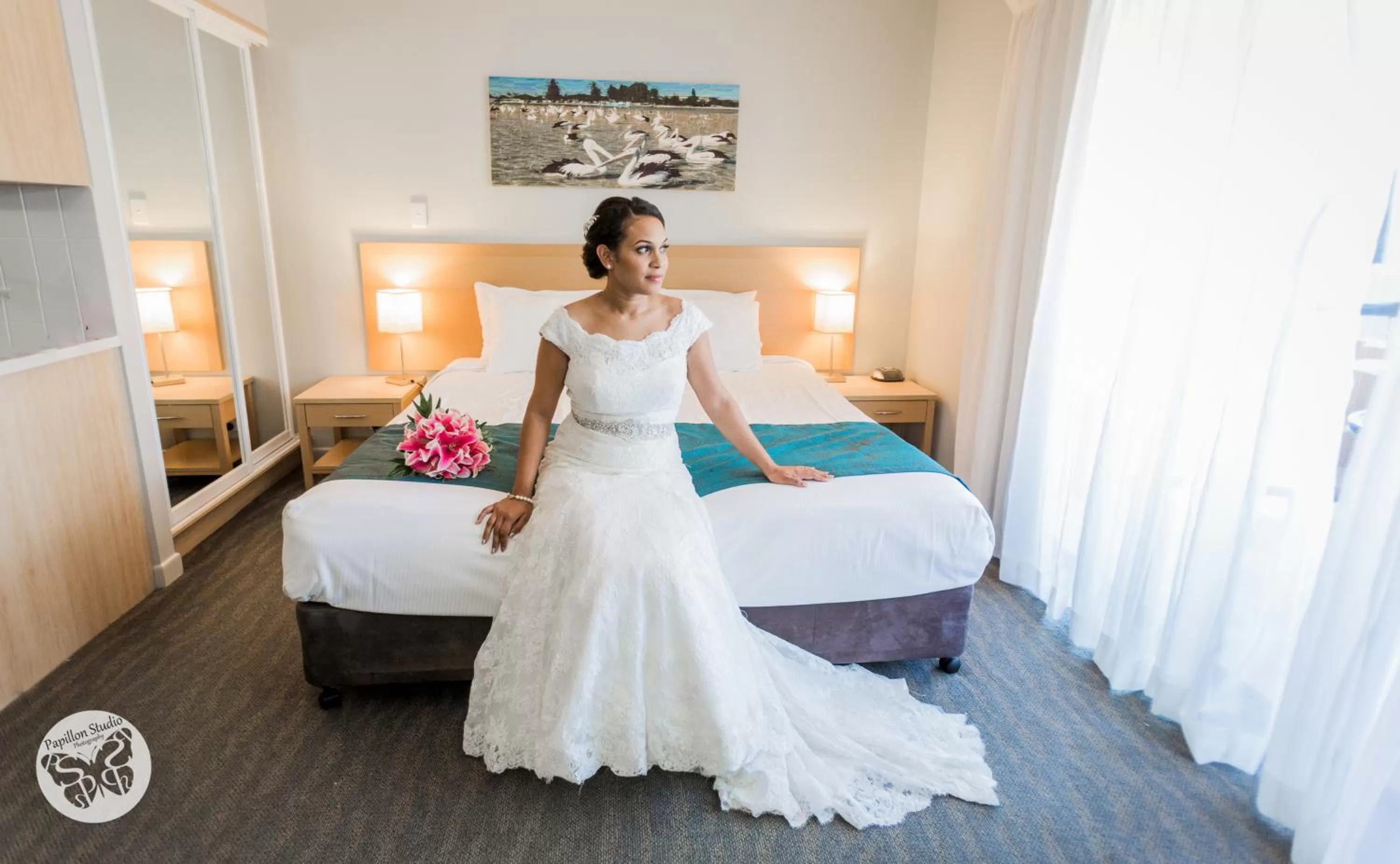 People, Bed in Manly Marina Cove Motel