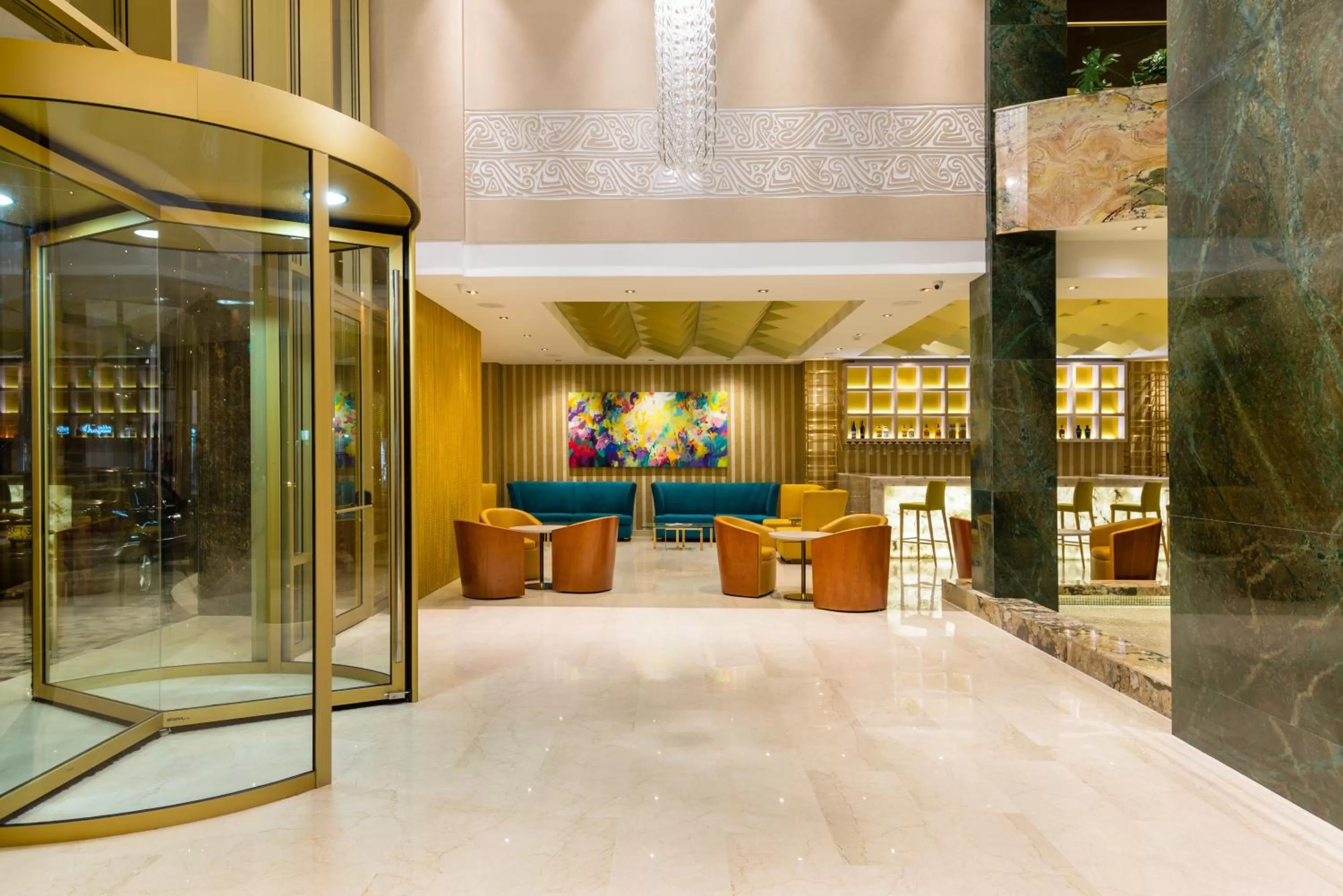Lobby or reception in Hotel El Dorado Bogota