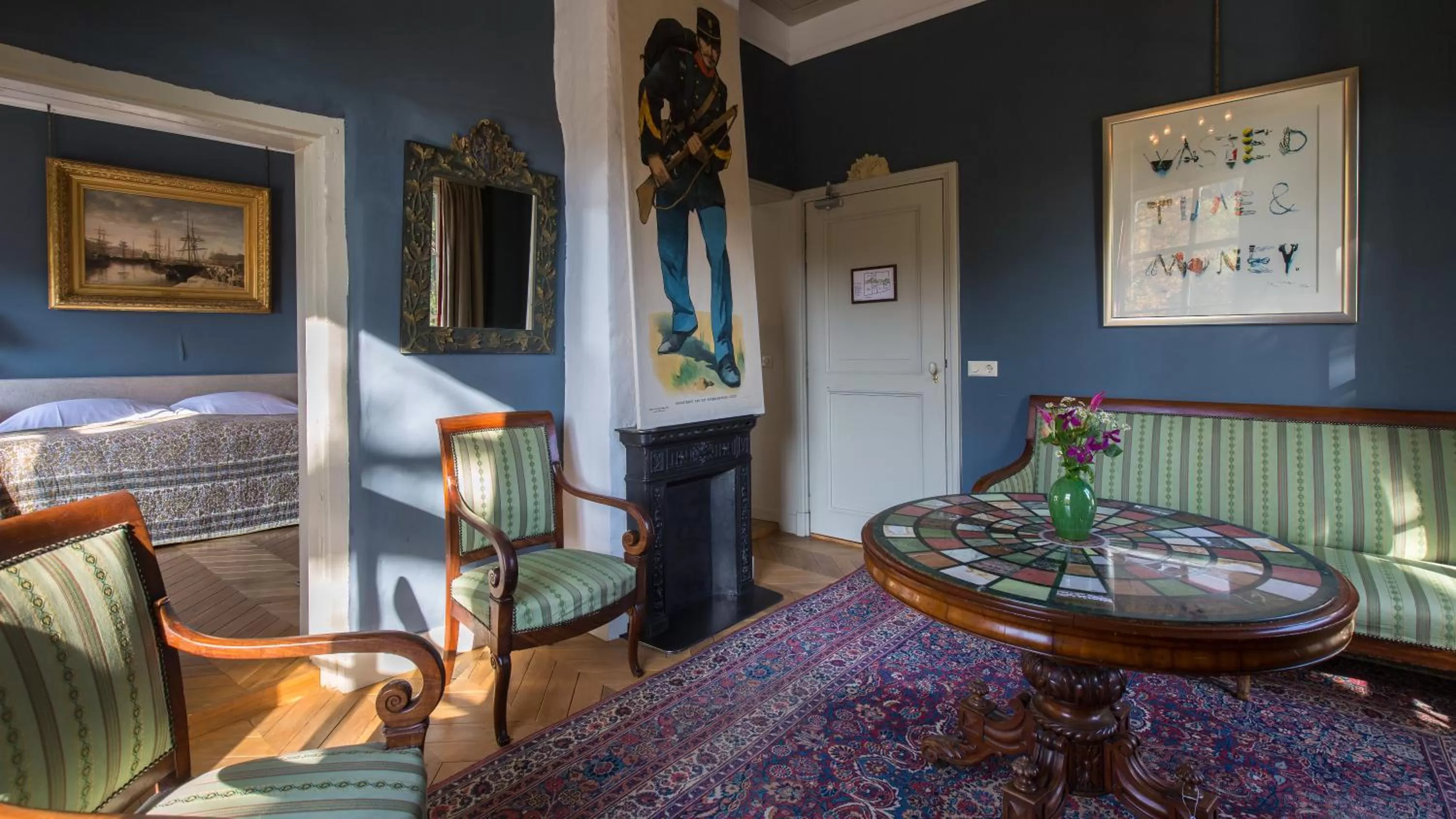 Decorative detail in Logement Swaenenvecht