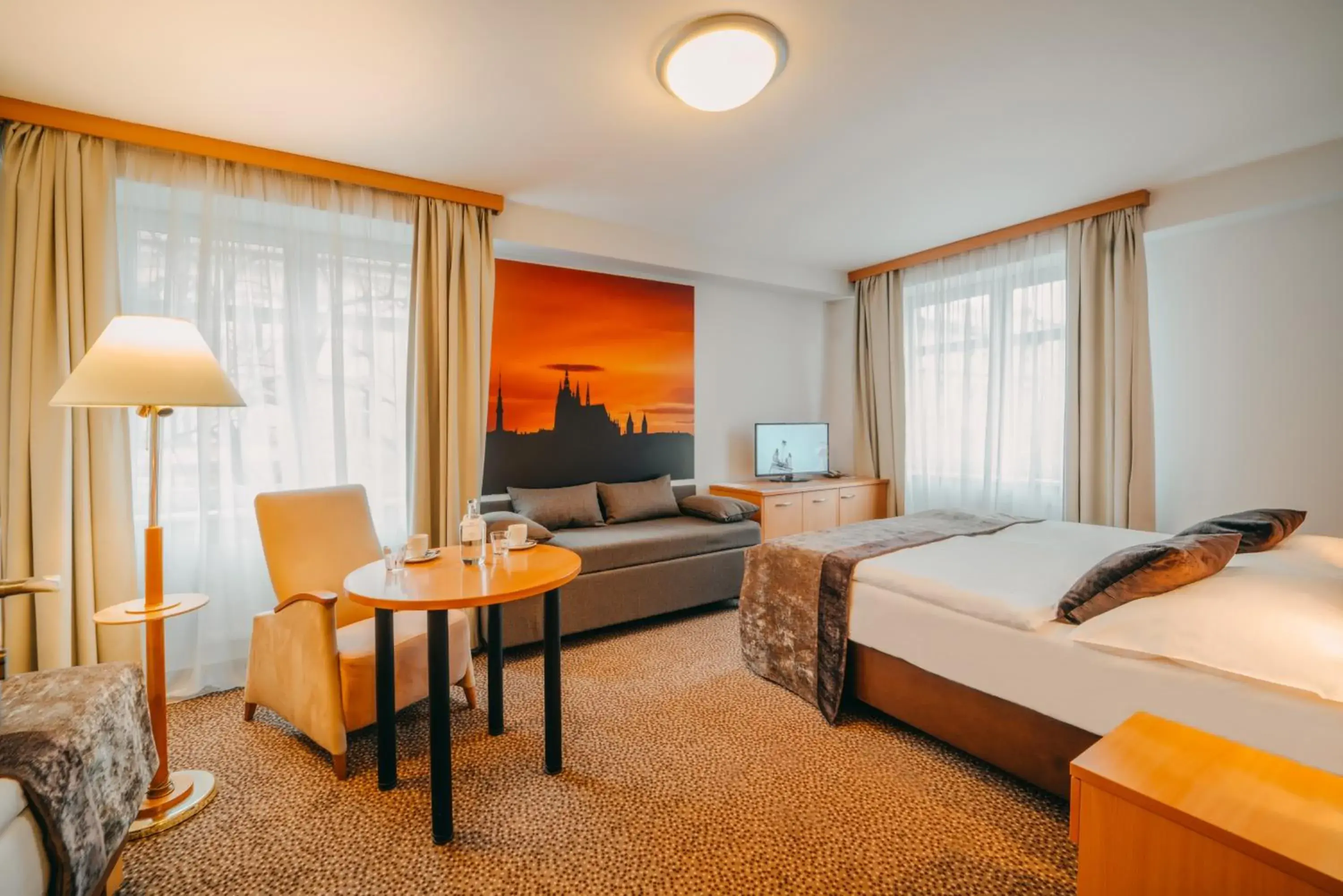Standard Single Room with Wellness Access in Wellness Hotel Extol Inn - Czech Leading Hotels Standard Single Room with Wellness Access in Wellness Hotel Extol Inn - Czech Leading Hotels