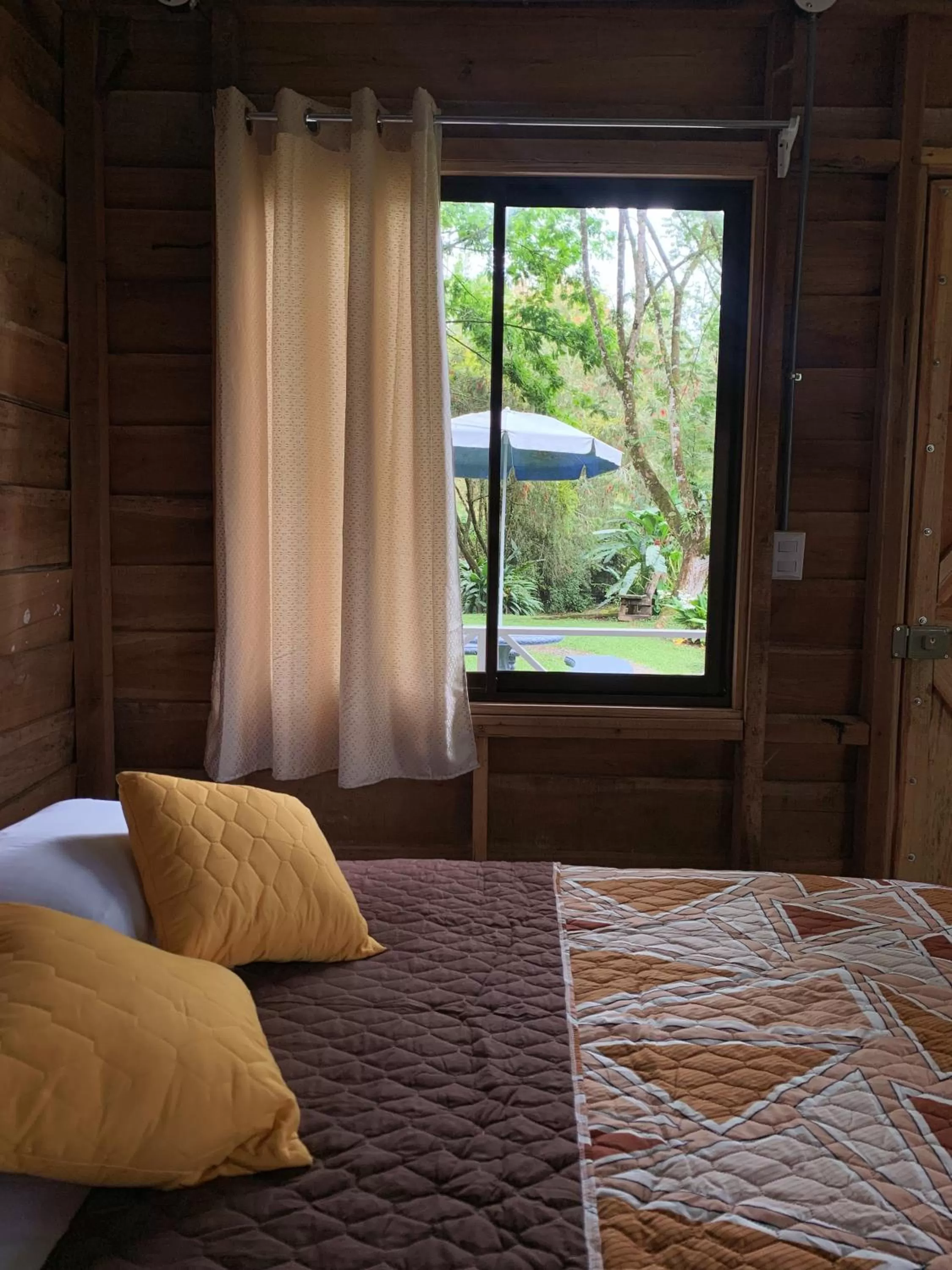 Bed in Hospedaje La Naciente