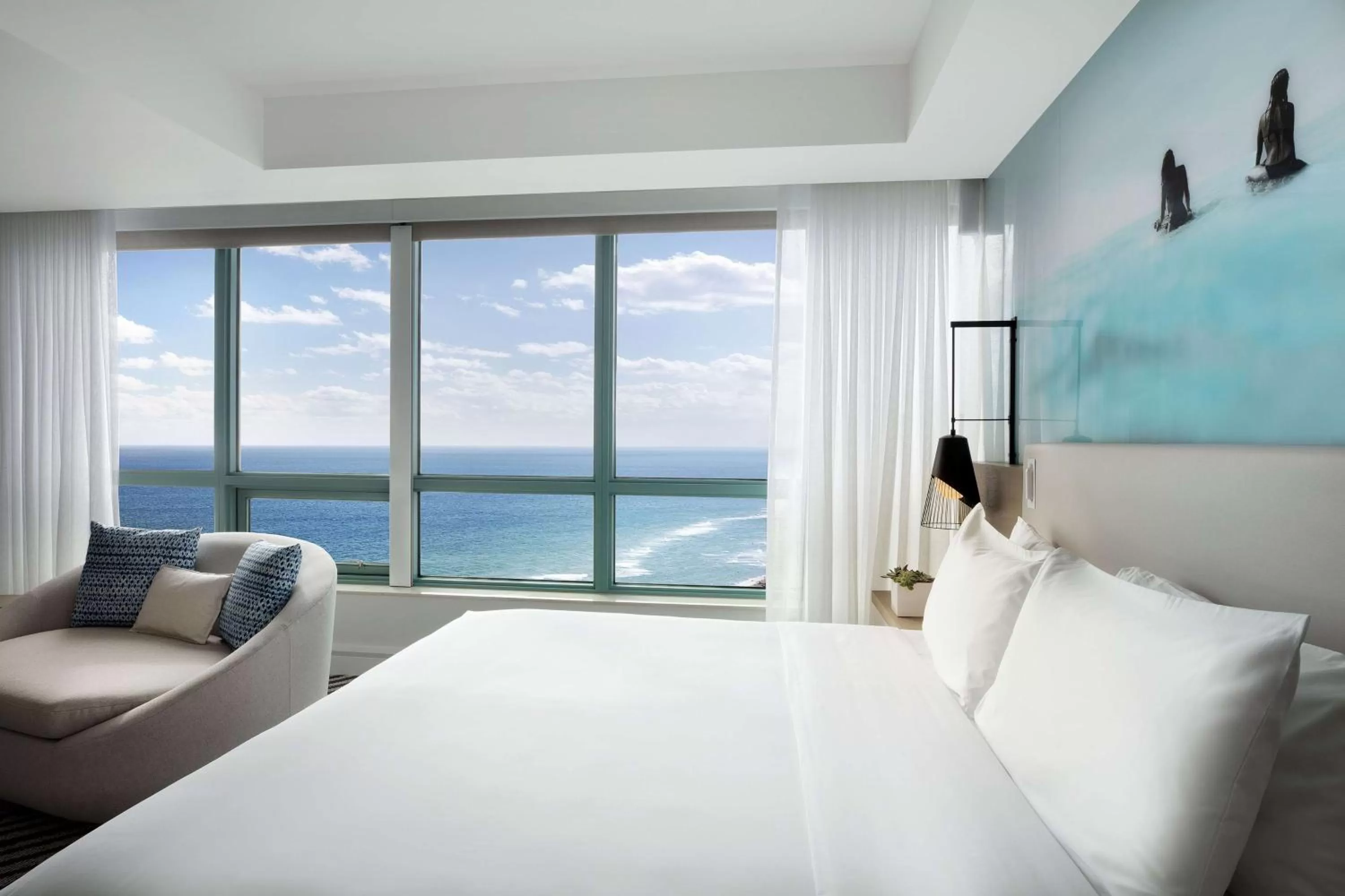 Bed in The Diplomat Beach Resort Hollywood, Curio Collection by Hilton