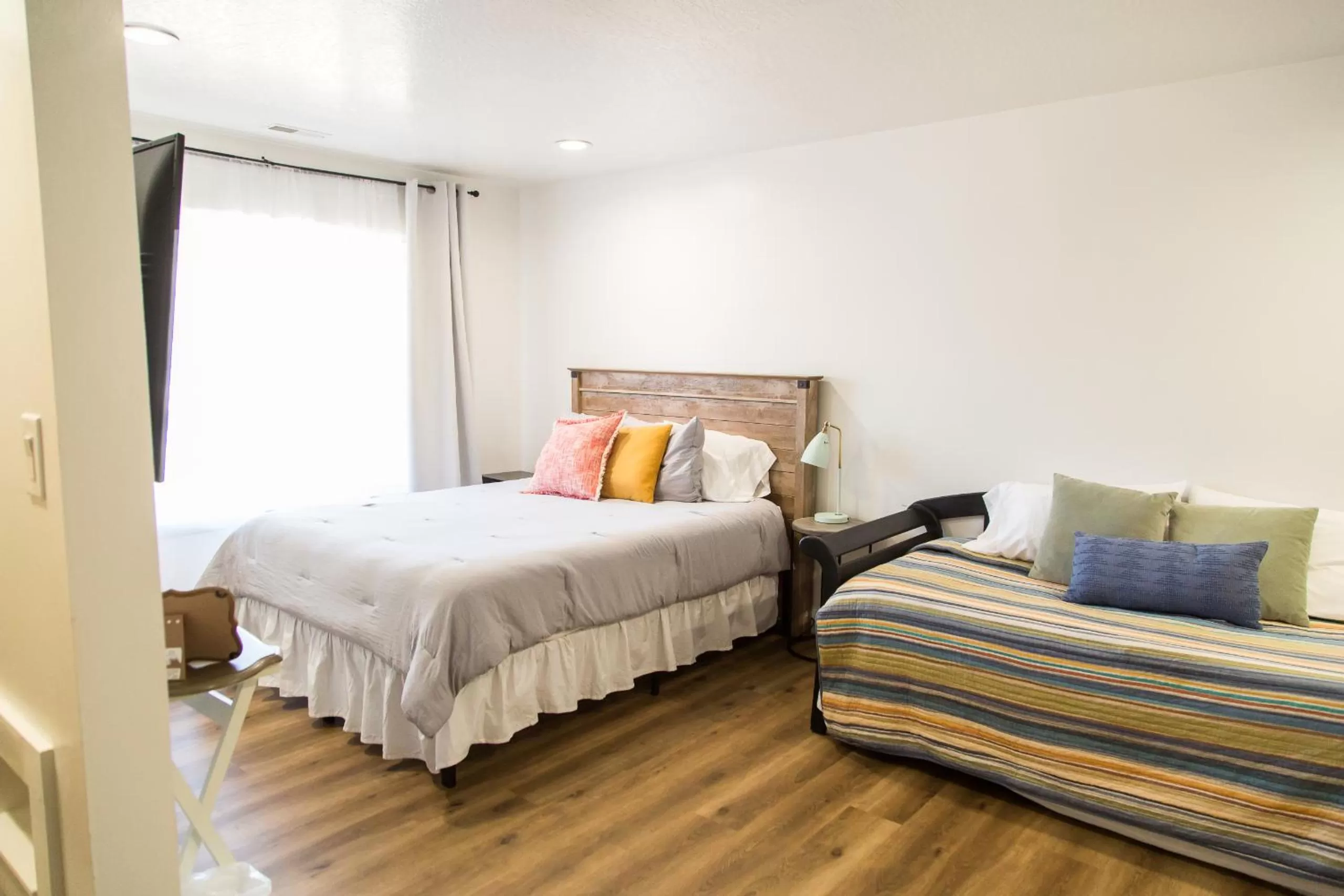 Bedroom, Bed in Happy Trails BnB