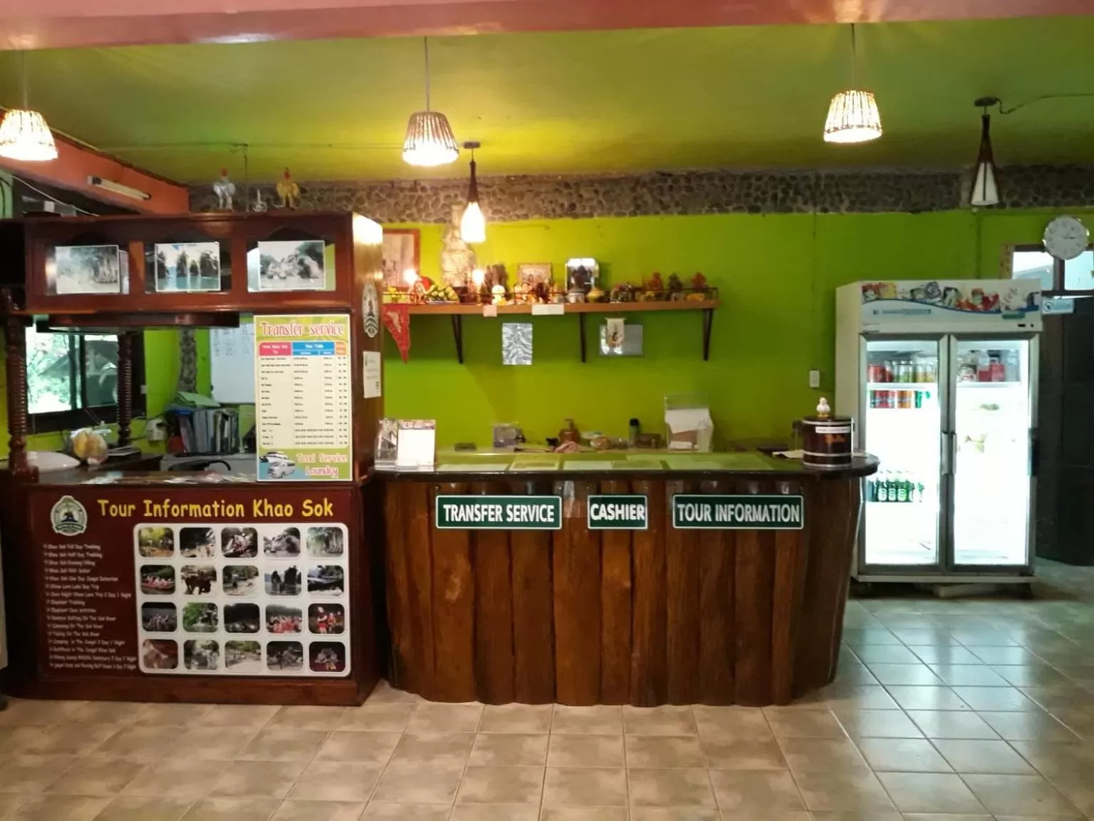 Lobby or reception in Tree Tops River Huts