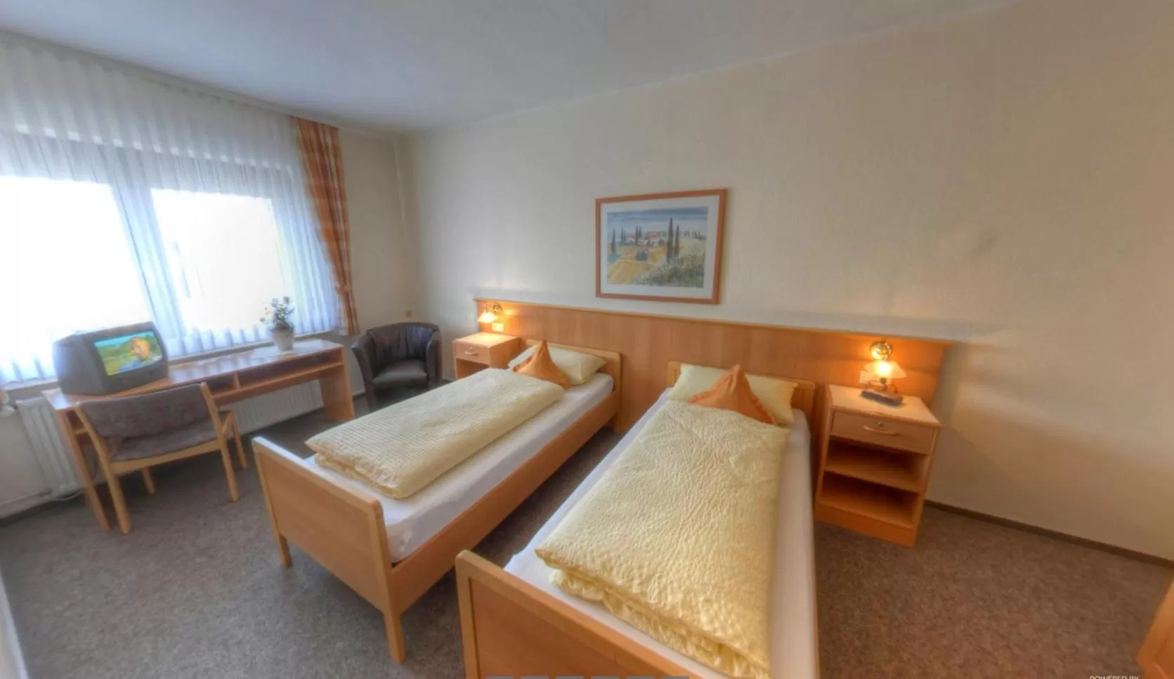 Bed in Hotel Gasthof Klusmeyer