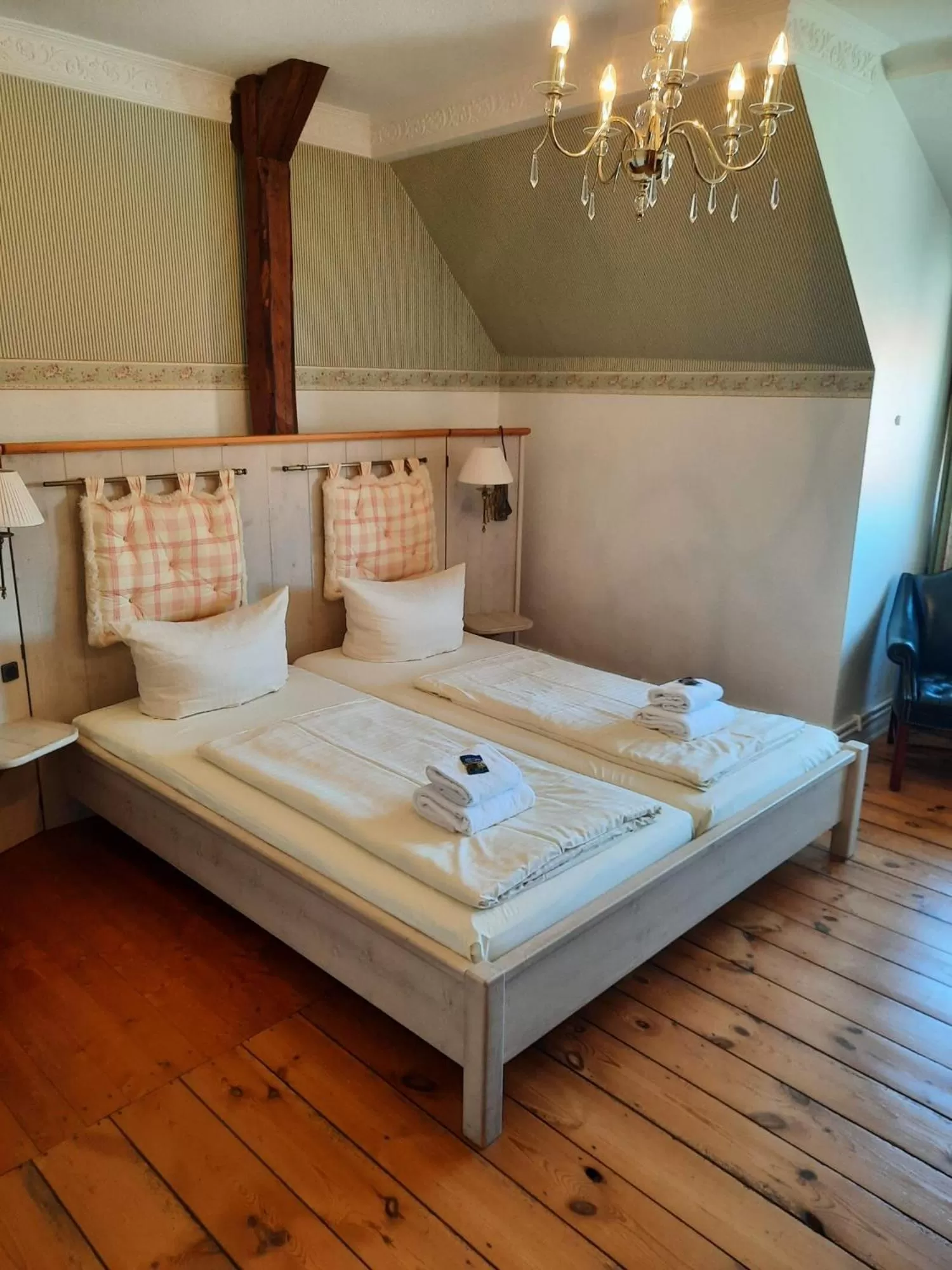 Bed in Landhaus Bode