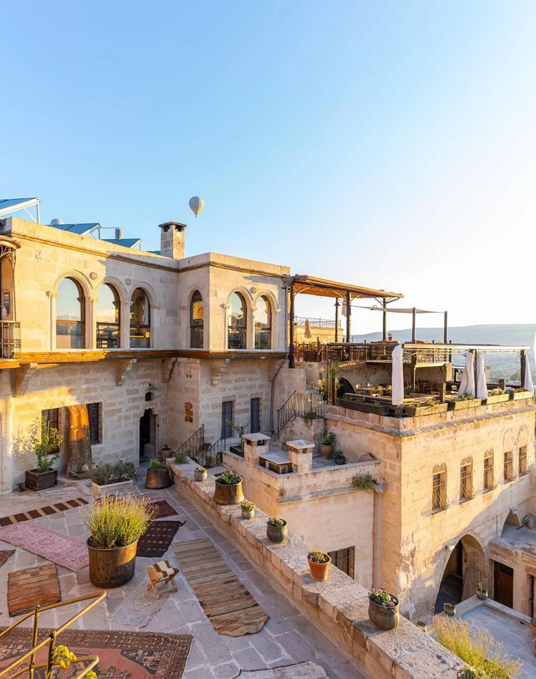 Restaurant/places to eat in Kelebek Cave Hotel