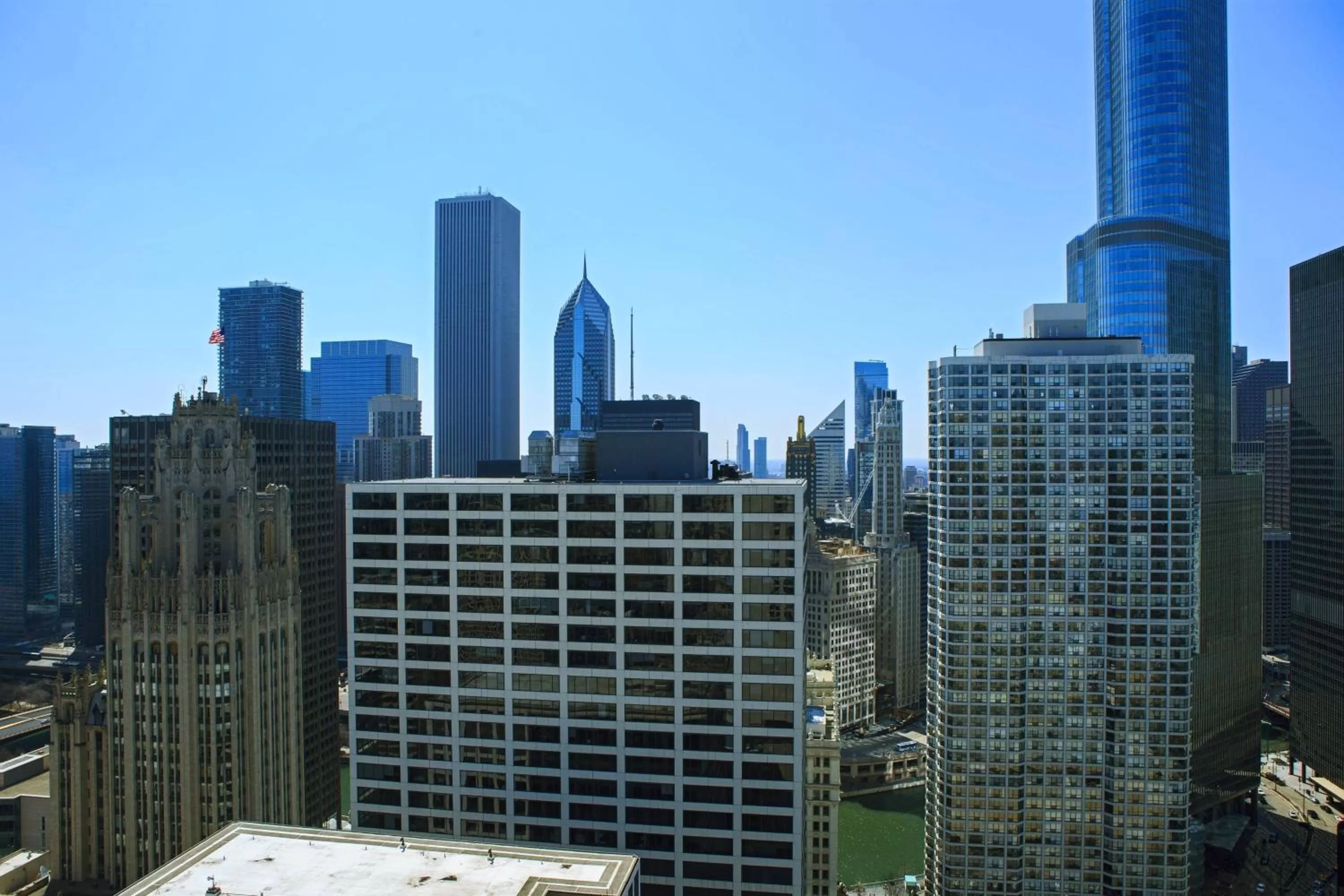 Bedroom in Chicago Marriott Downtown Magnificent Mile