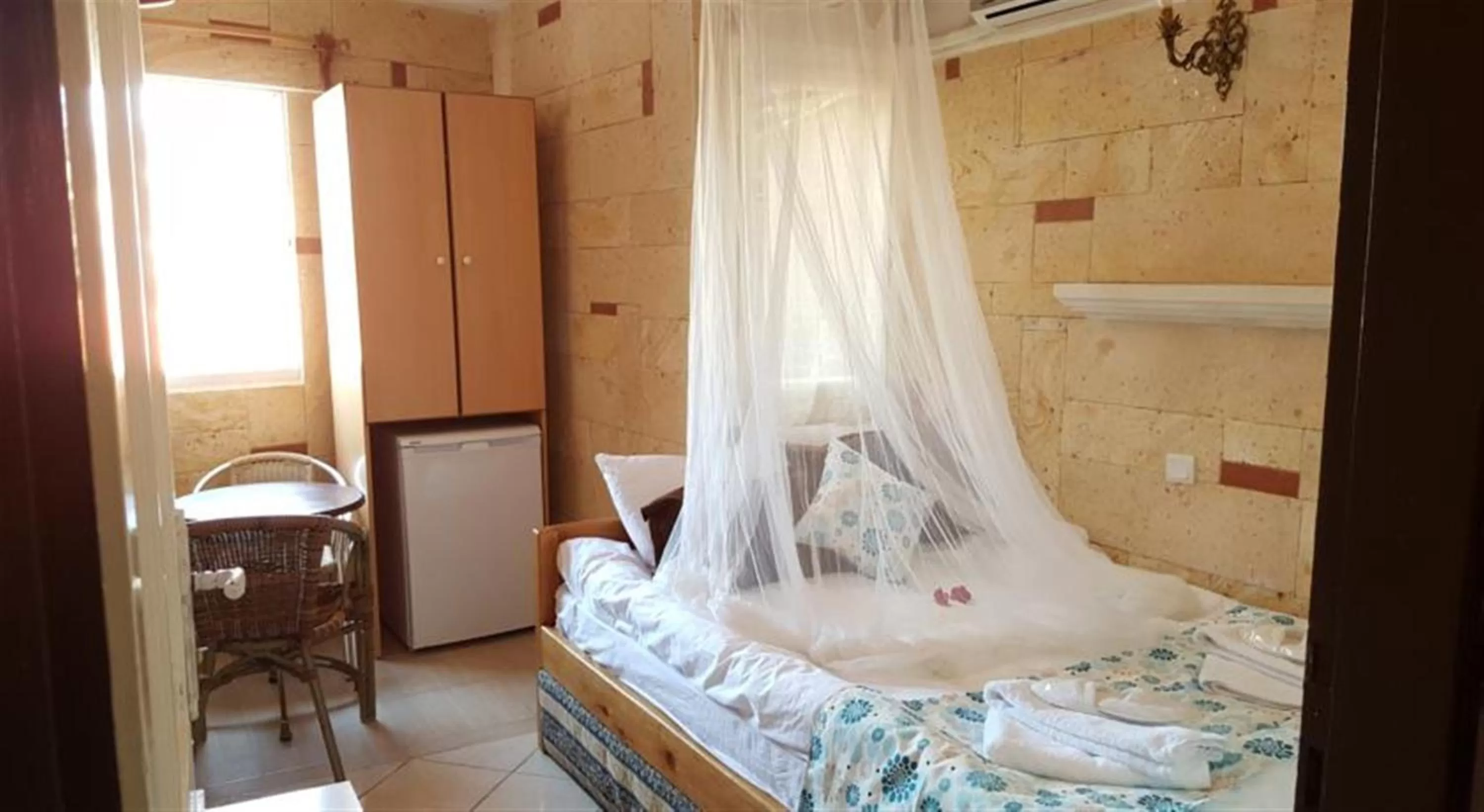 Bed in Foça Ensar Hotel