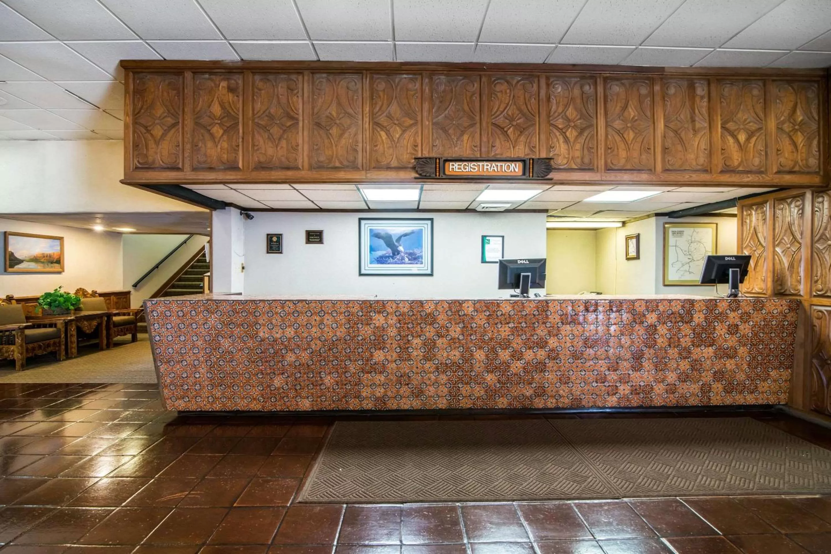 Lobby or reception in Quality Inn Taos