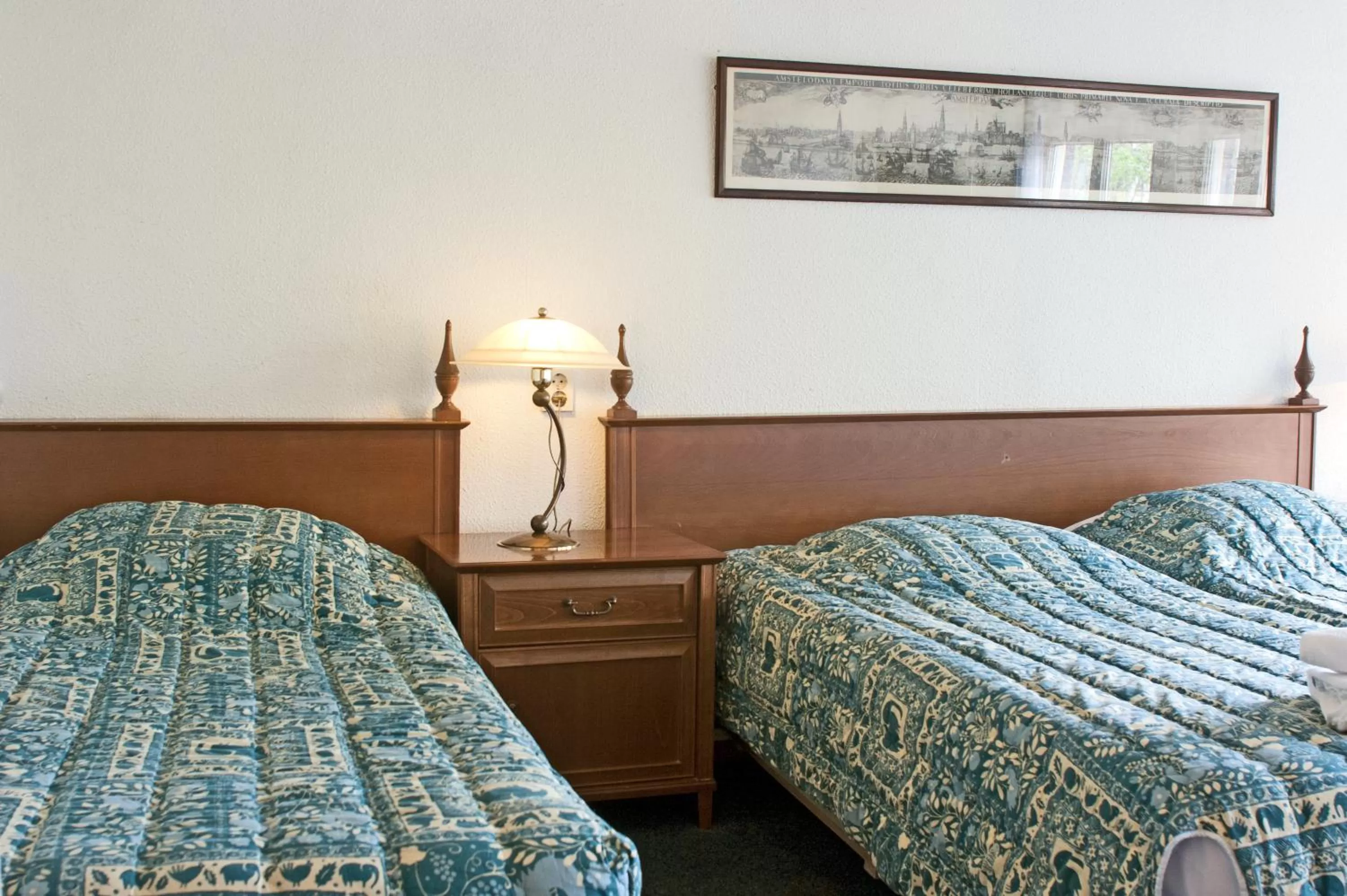 Bed in Hotel Prins Hendrik