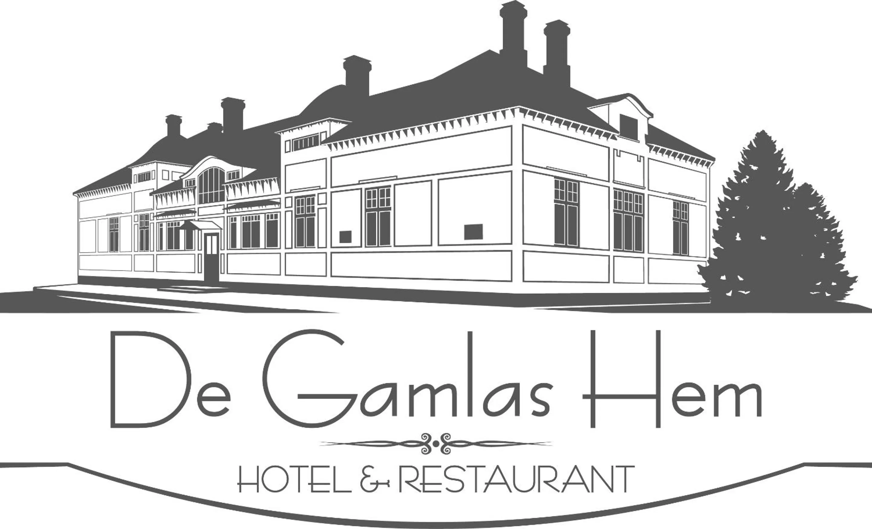 Property logo or sign in De Gamlas Hem Hotel & Restaurant
