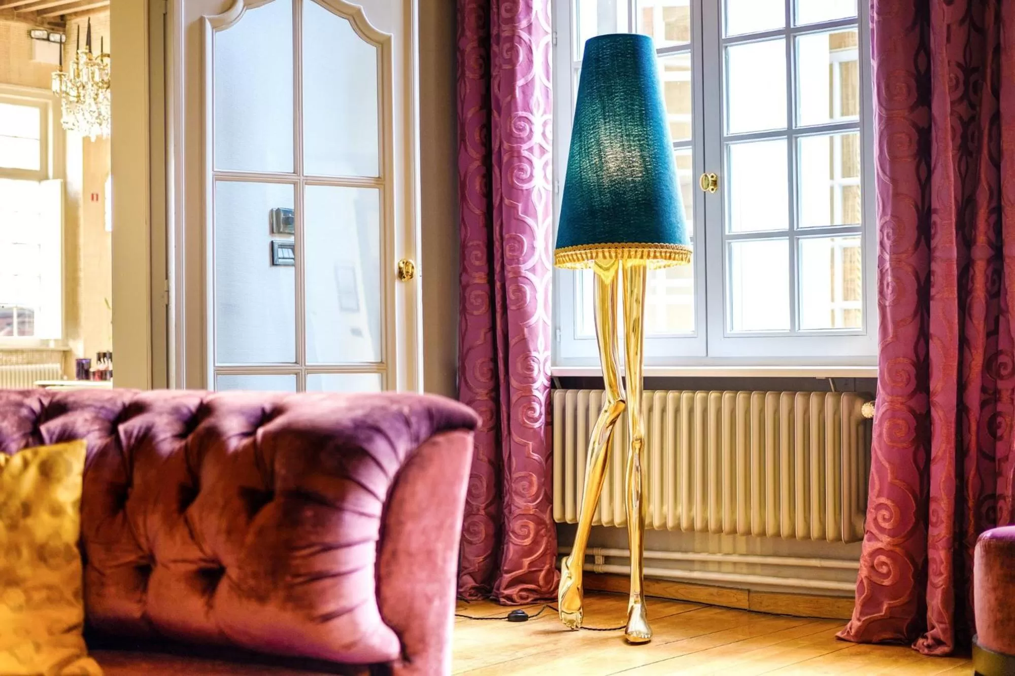 Living room in Hotel De Witte Lelie -Small Luxury Hotels of the World