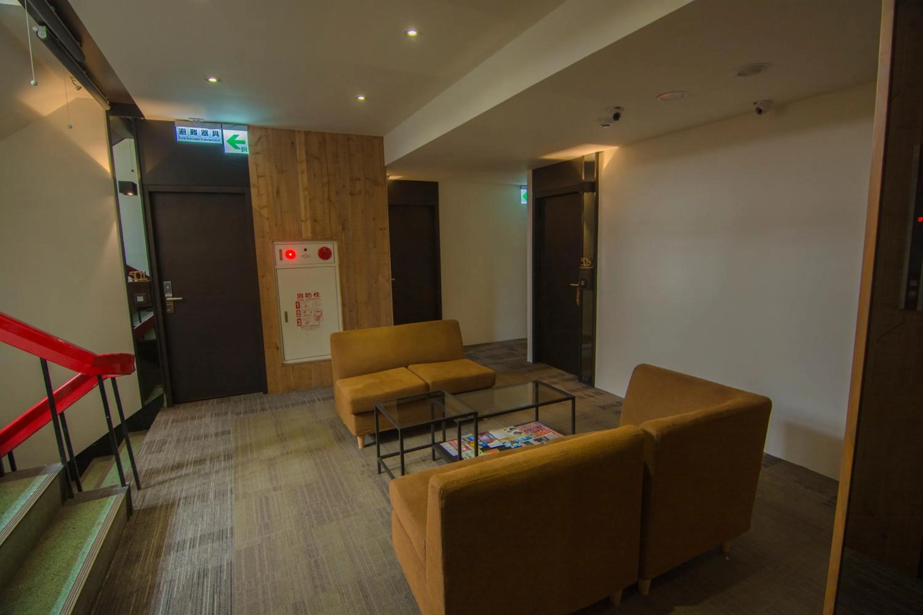 Lobby or reception in O2 Hotel Taipei Main Station