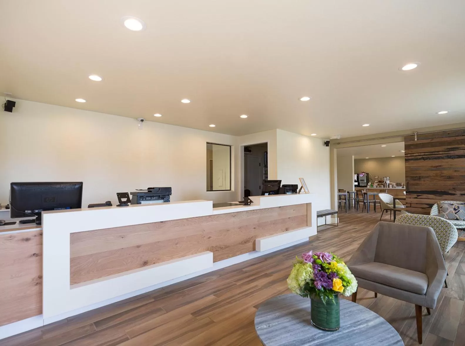 Lobby or reception in Hotel Focus SFO