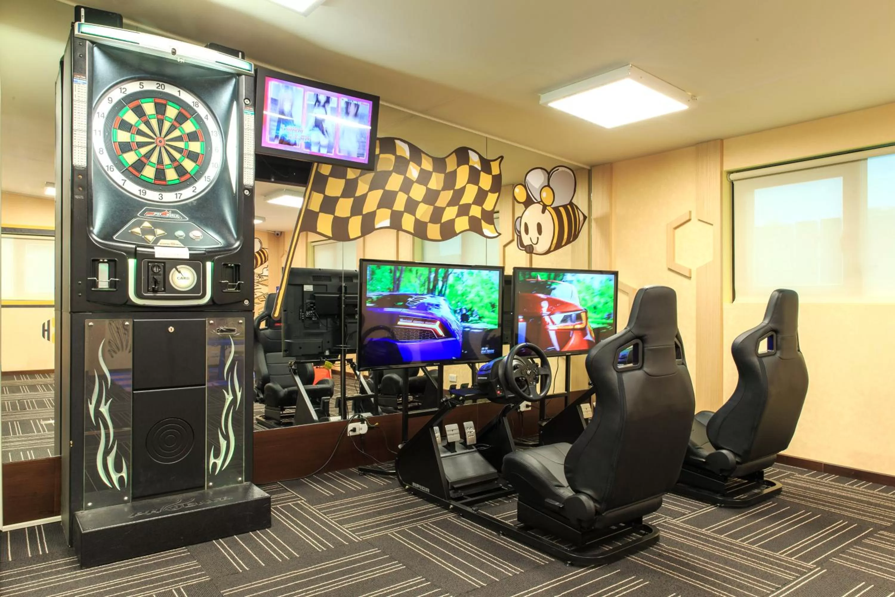 Game Room in Bee House by Cosmos Creation - Taipei Main Station