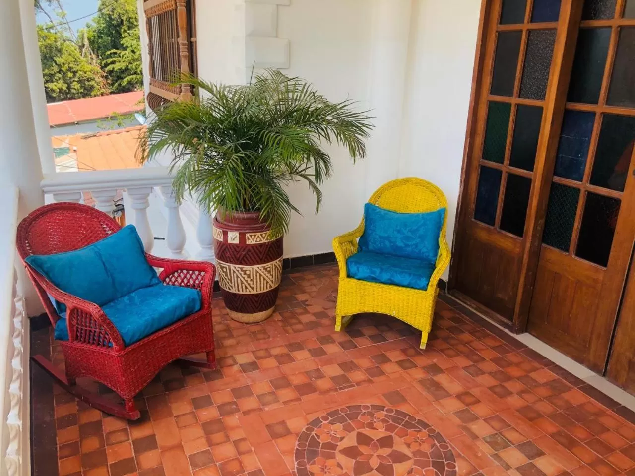 Balcony/Terrace, Seating Area in Hotel Boutique Campanario del Río