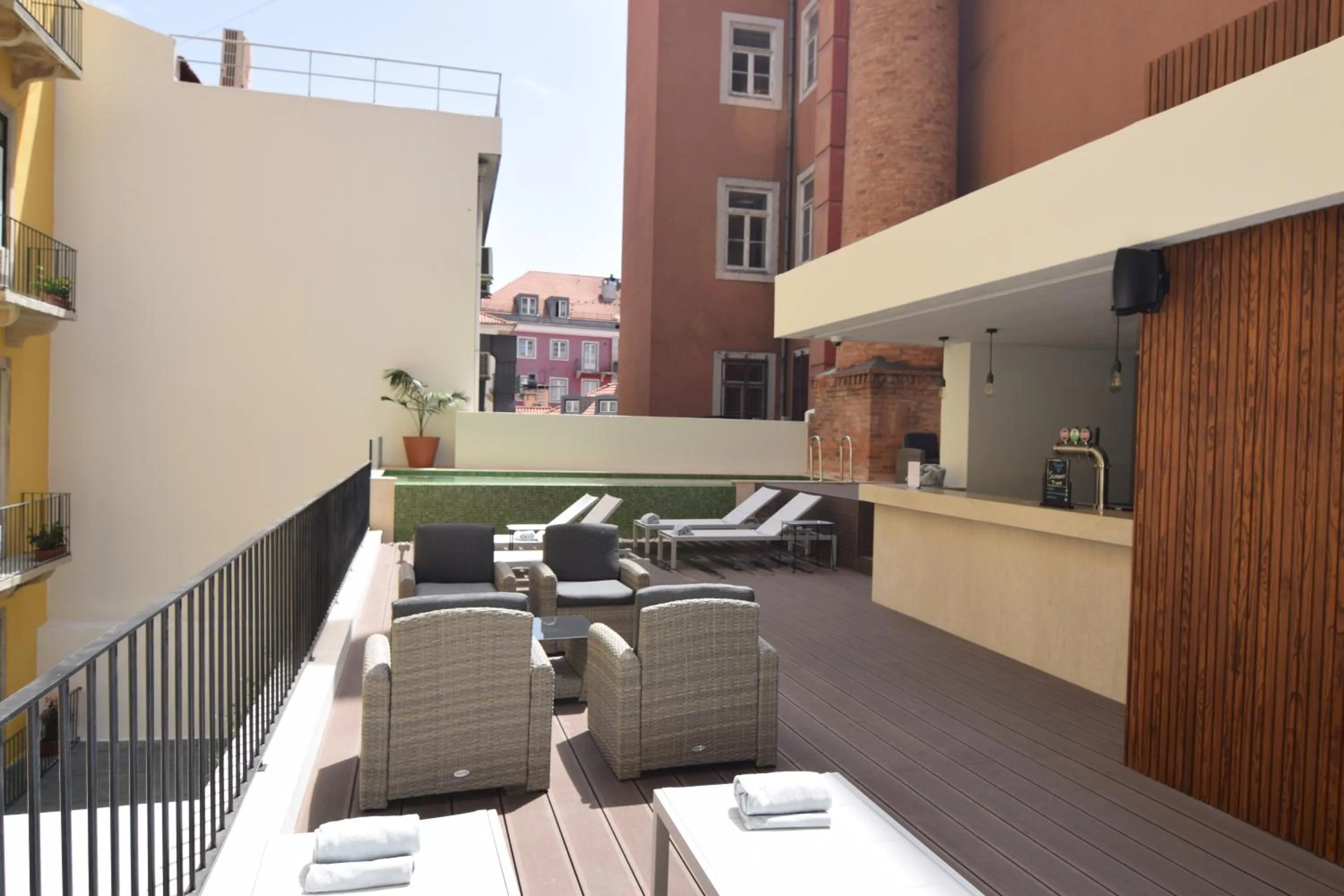 Lounge or bar in Hotel Florescente