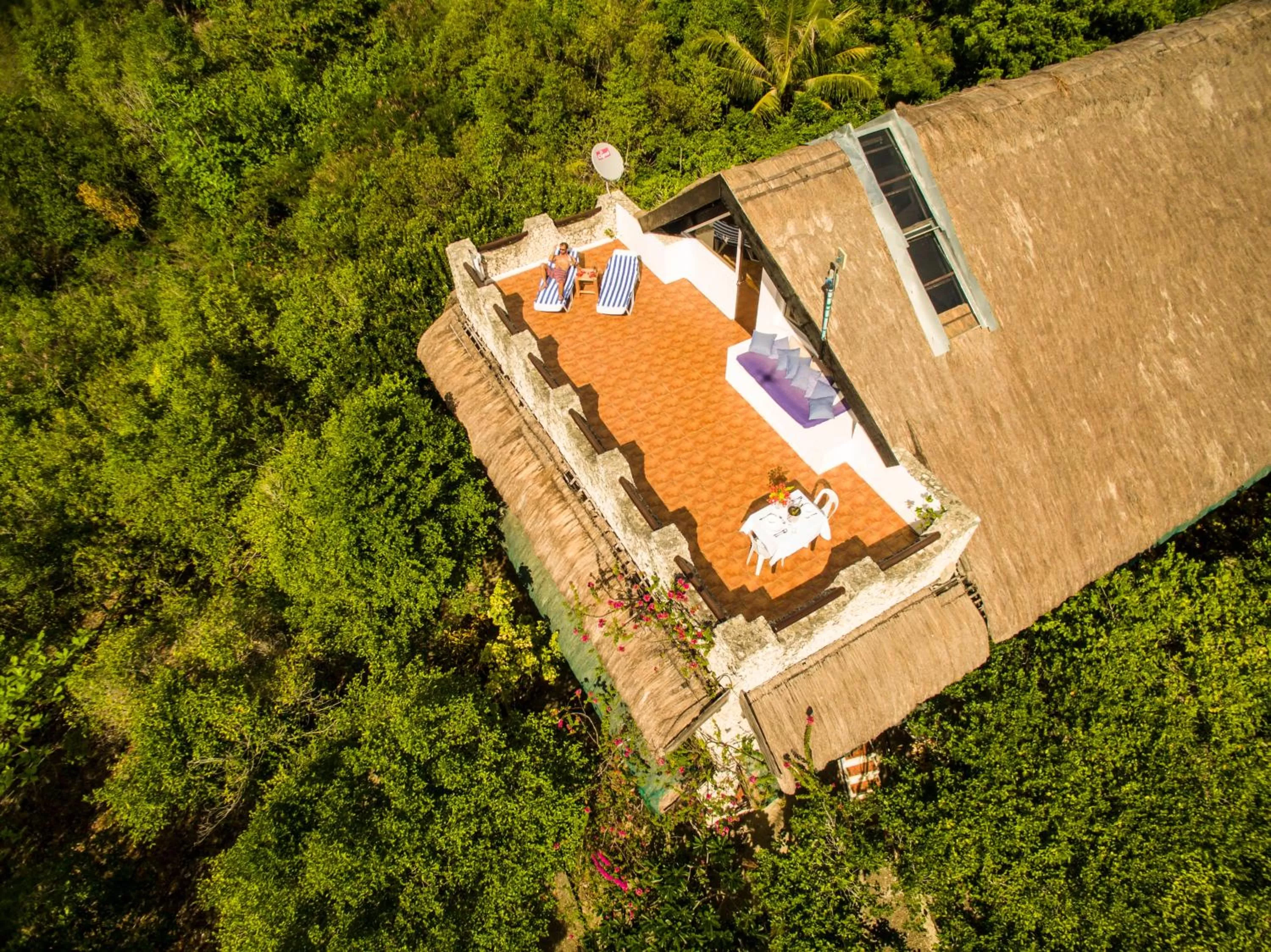 Patio in The Blue Orchid Resort
