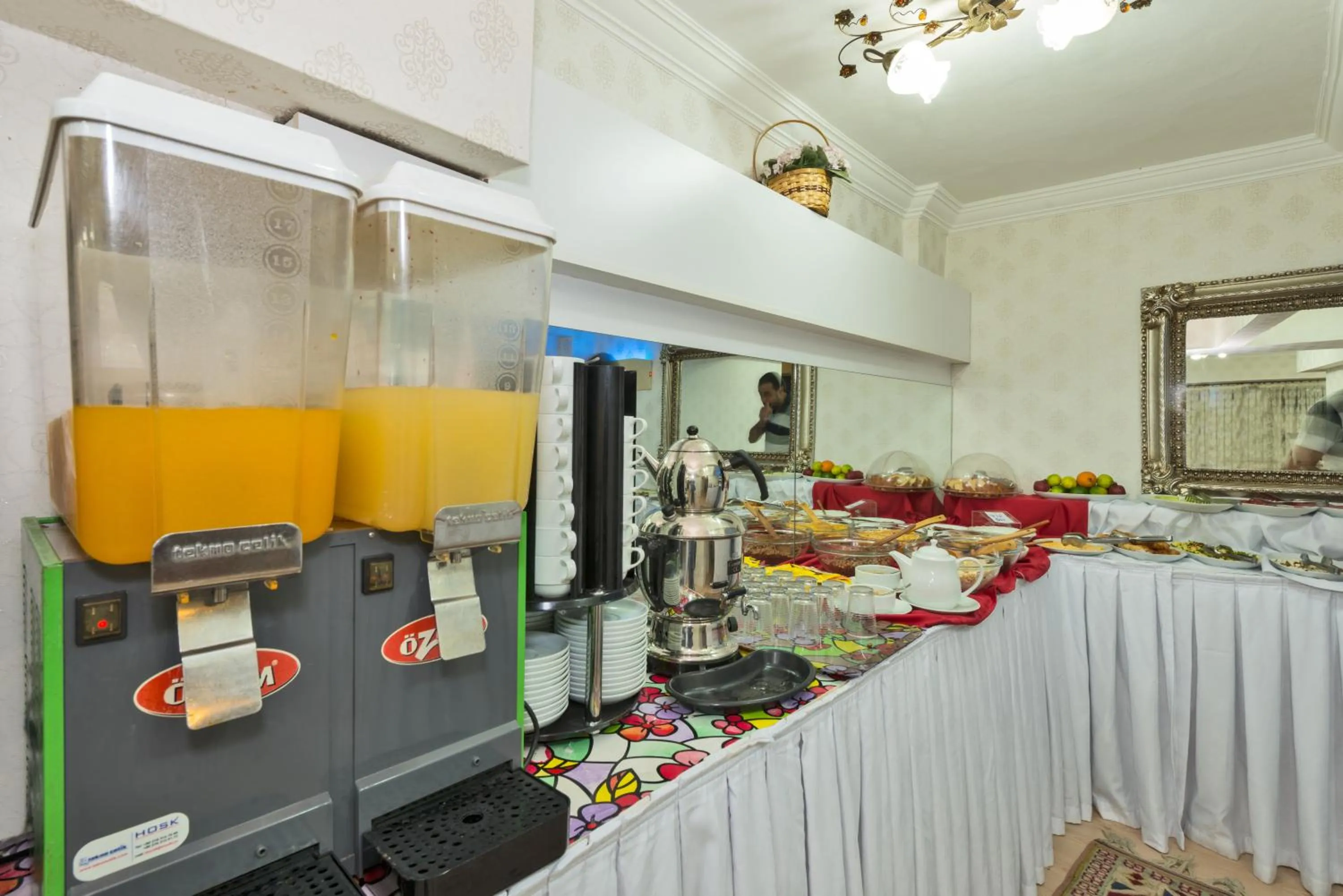 Breakfast in Le Safran Palace Hotel