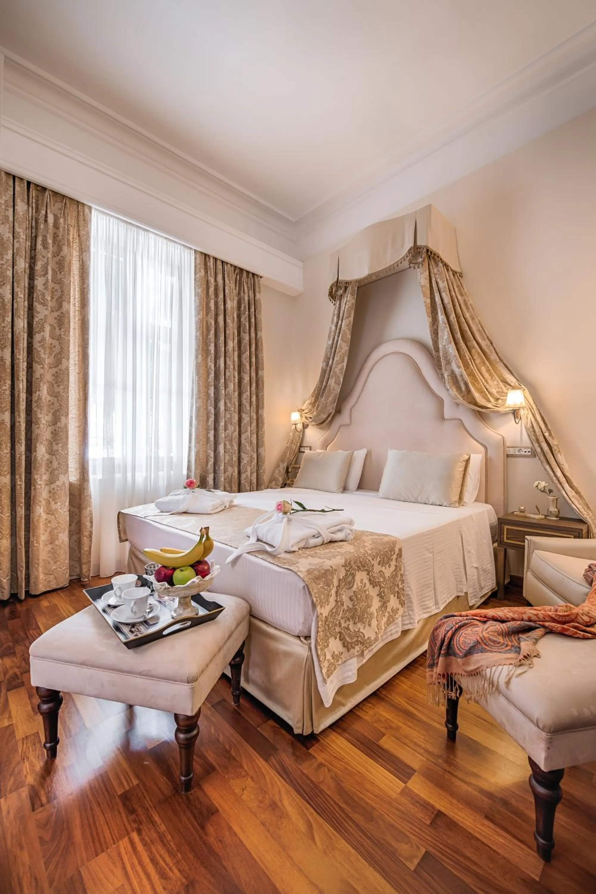 Coffee/tea facilities, Bed in Sperveri Boutique Hotel