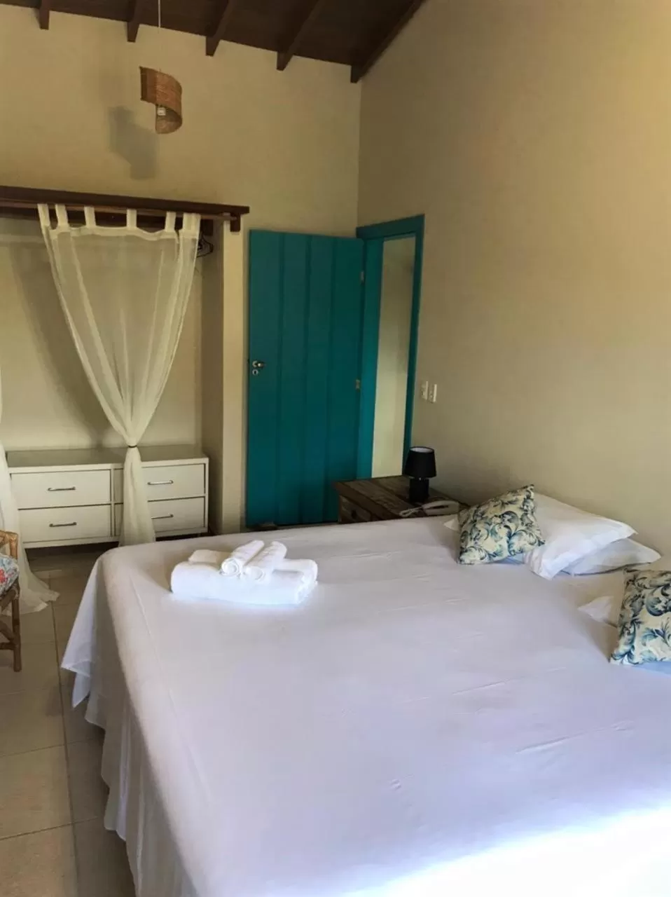 Bed in Pousada Pomar Paraty