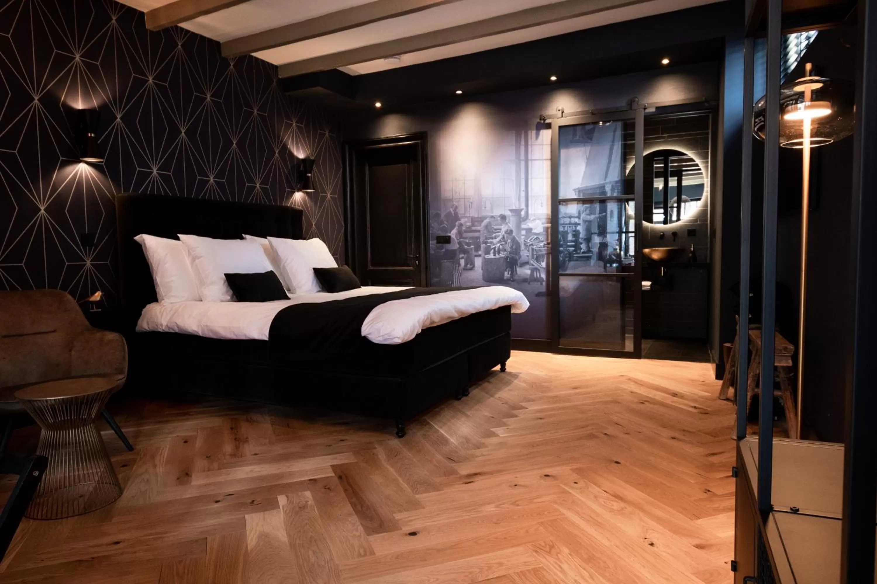 Bedroom in B&B De Edelsmederij