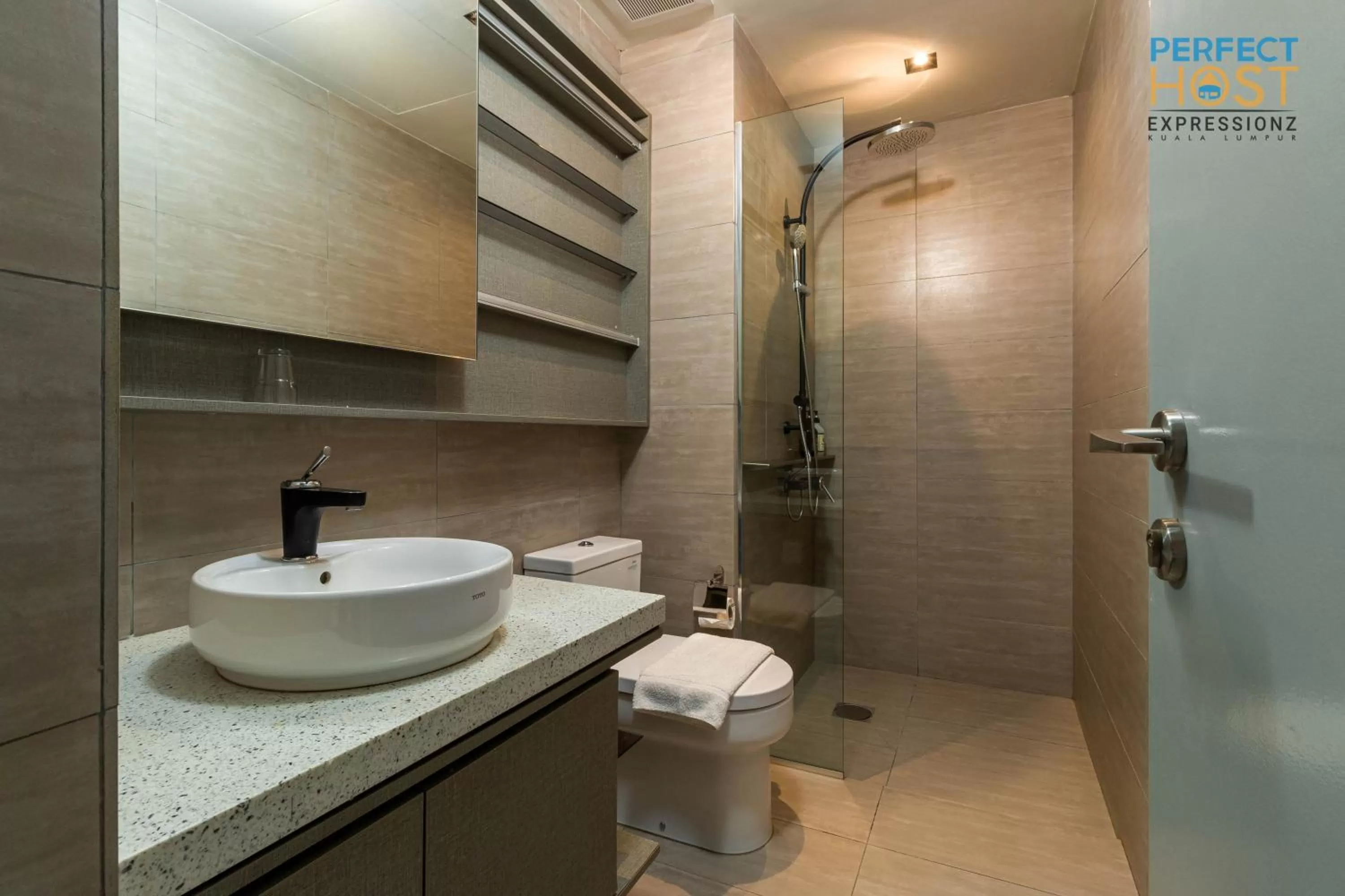 Bathroom in Expressionz Suites KL by Perfect Host