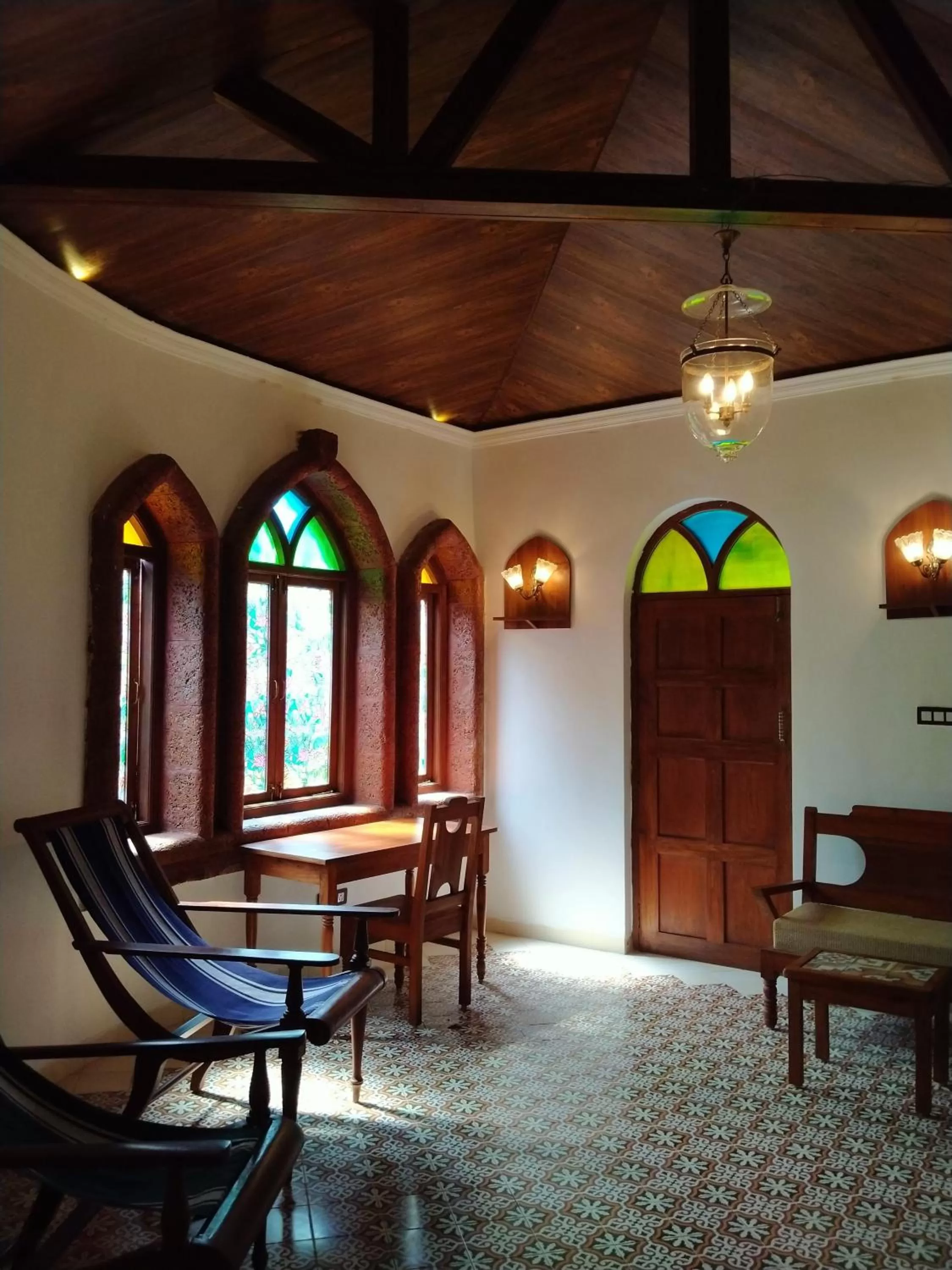 Living room in Porsu