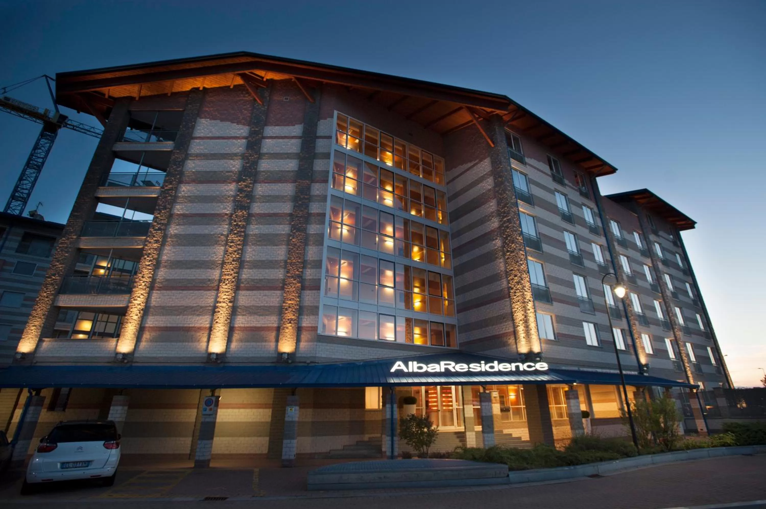 Facade/entrance in AlbaResidence Masera26