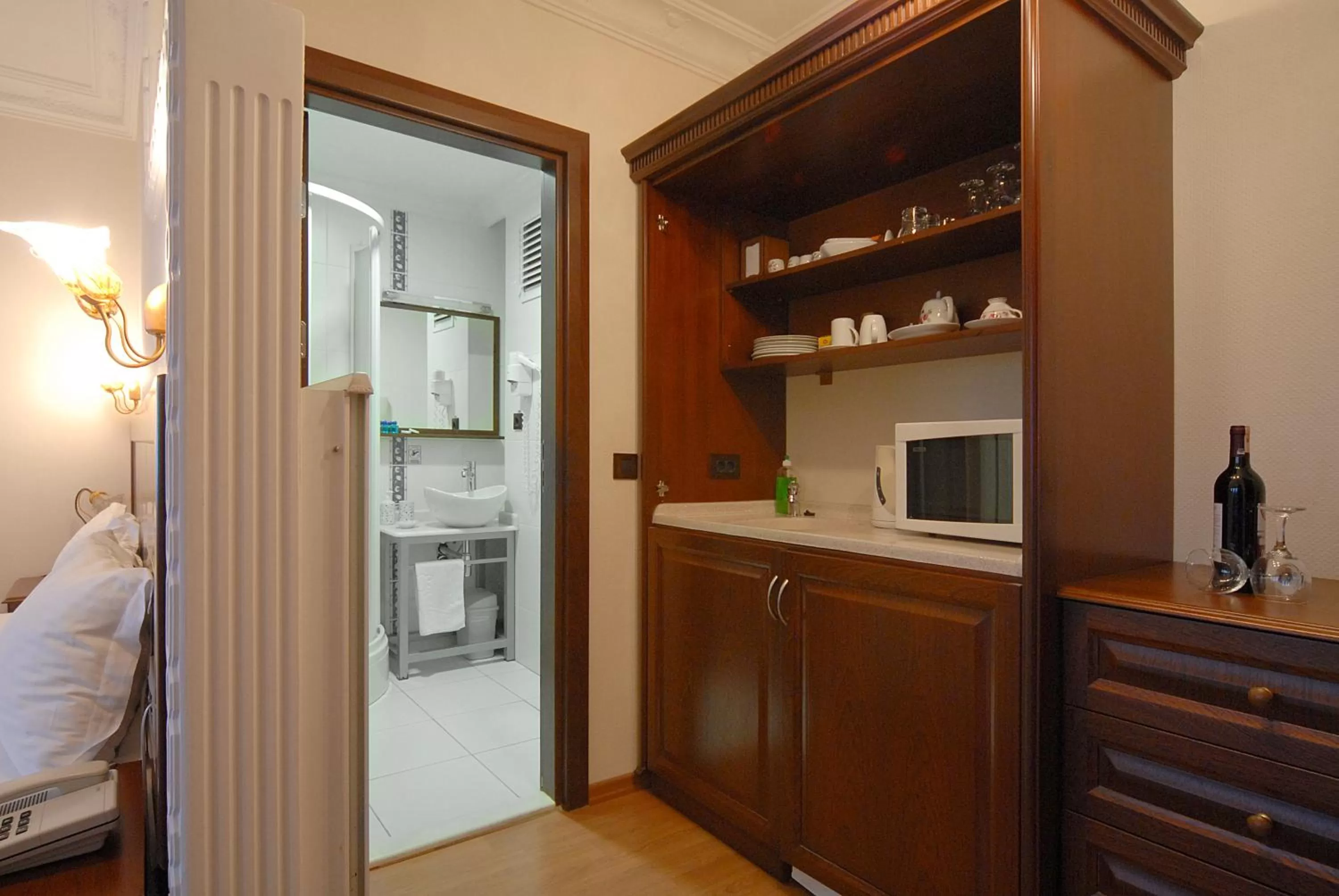 Kitchen or kitchenette in Ada Hotel Istanbul