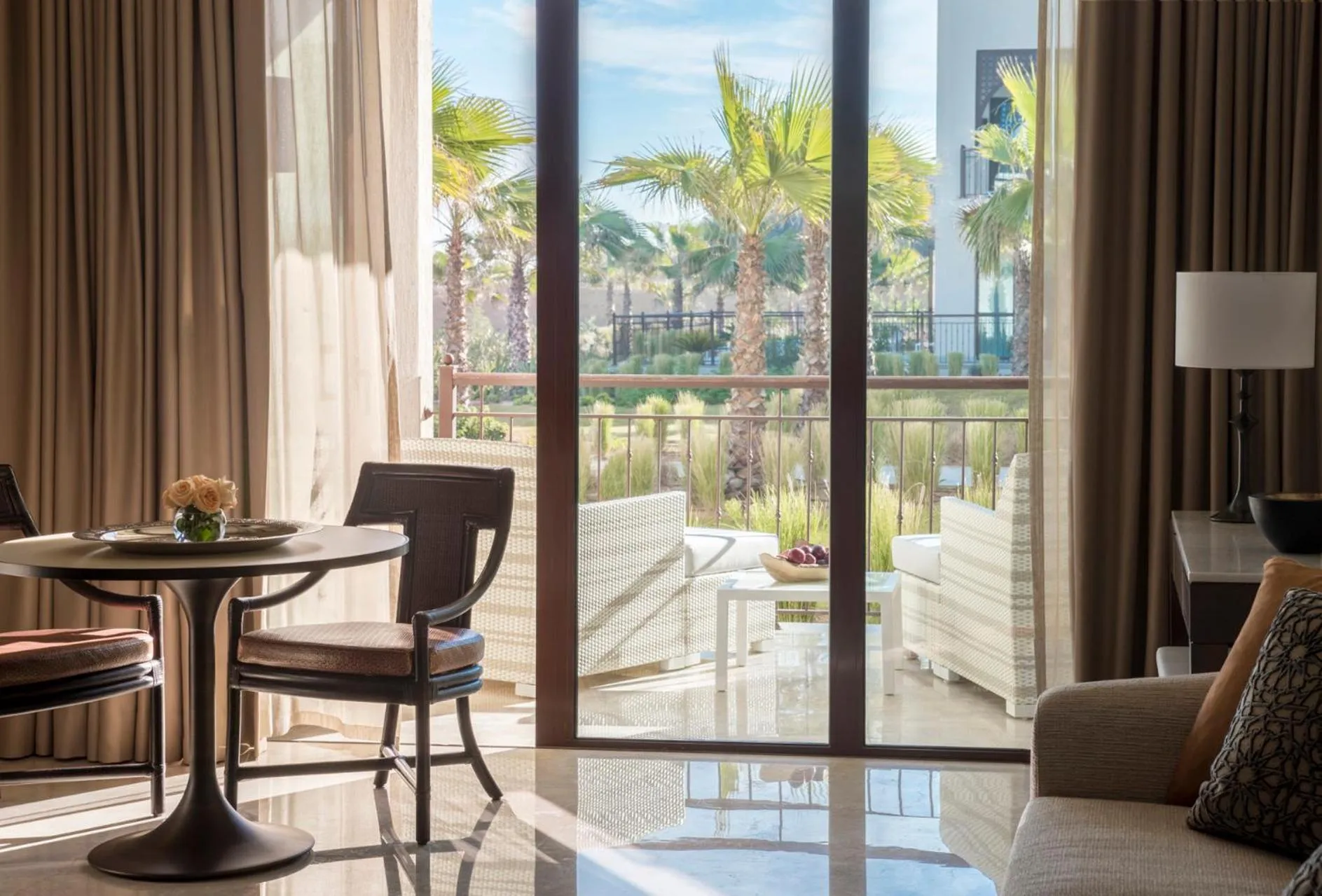 Dining area in Four Seasons Hotel Tunis