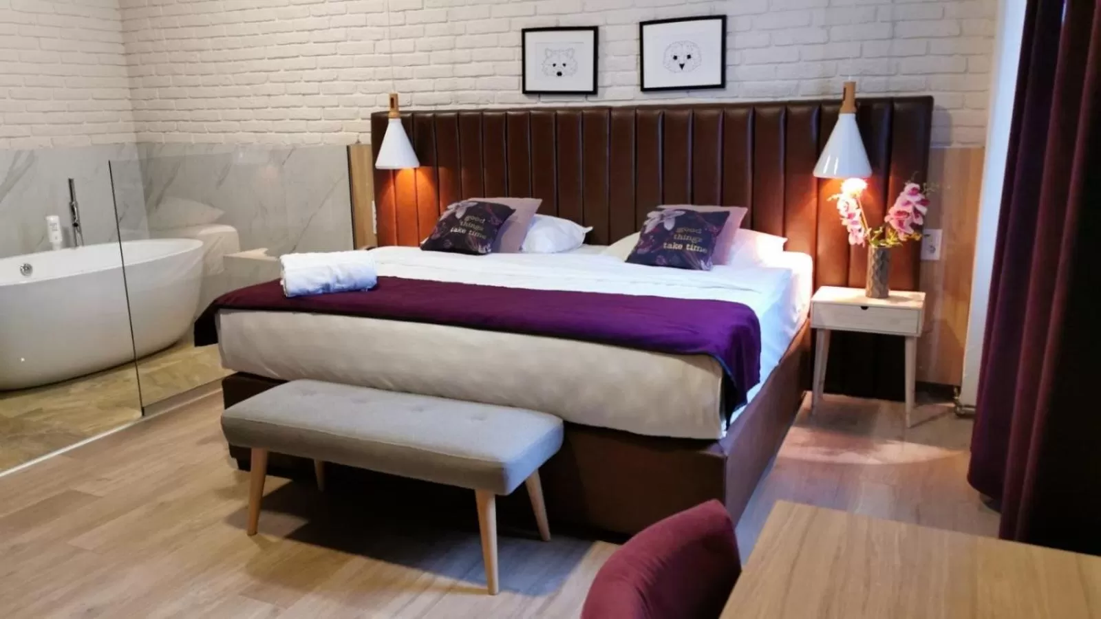 Bed in Boutique Hotel St Georgije