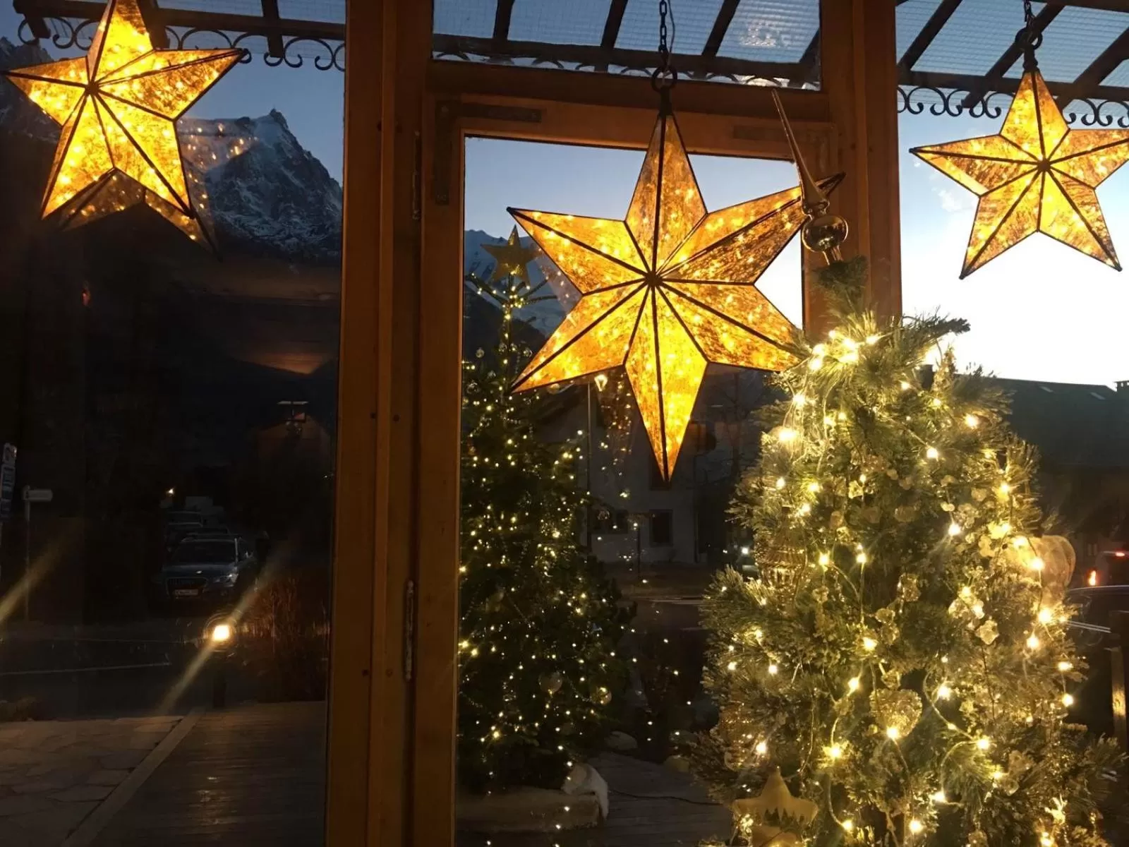 Decorative detail in Eden Hotel, Apartments and Chalet Chamonix Les Praz