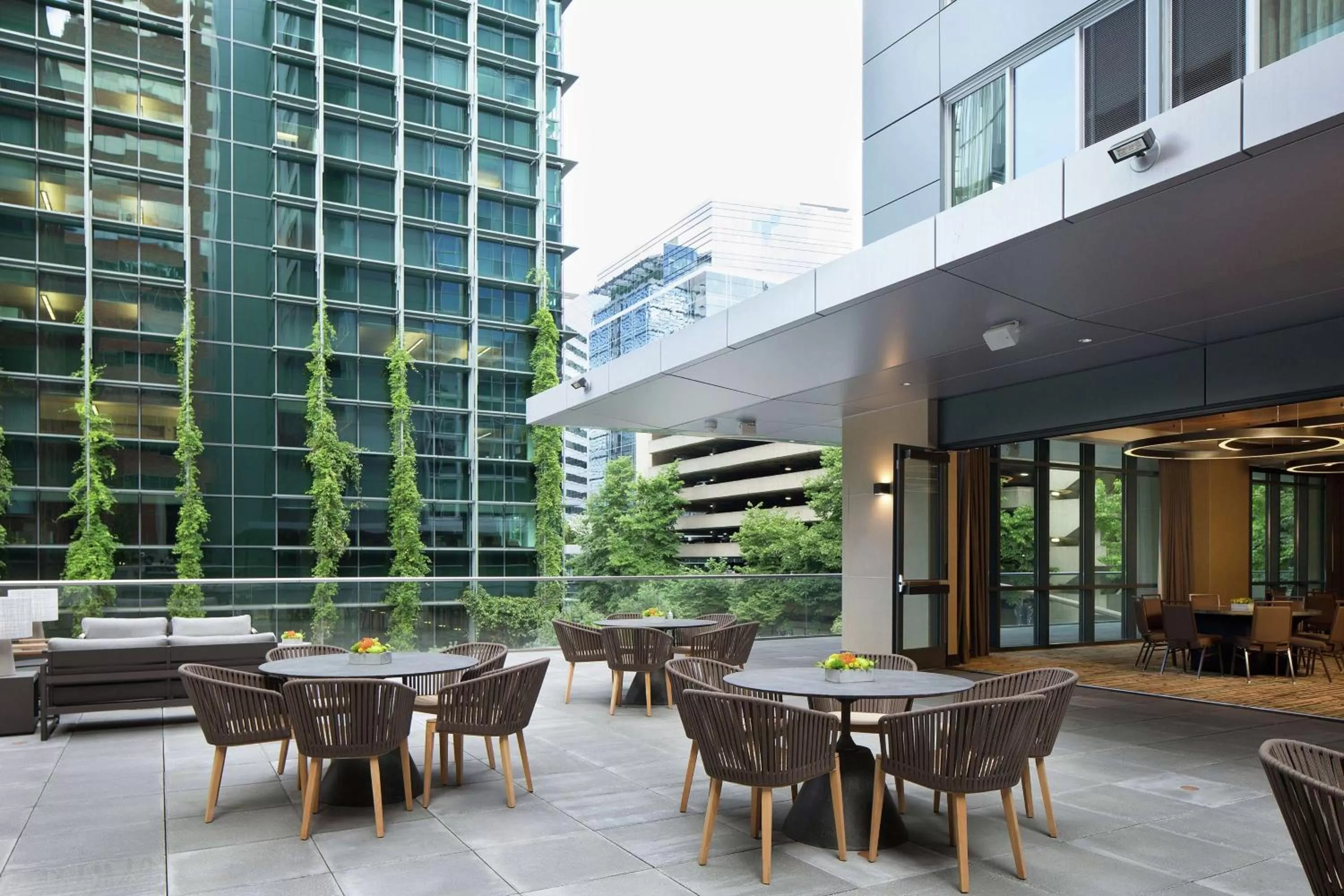 Patio in The Porter Portland, Curio Collection By Hilton