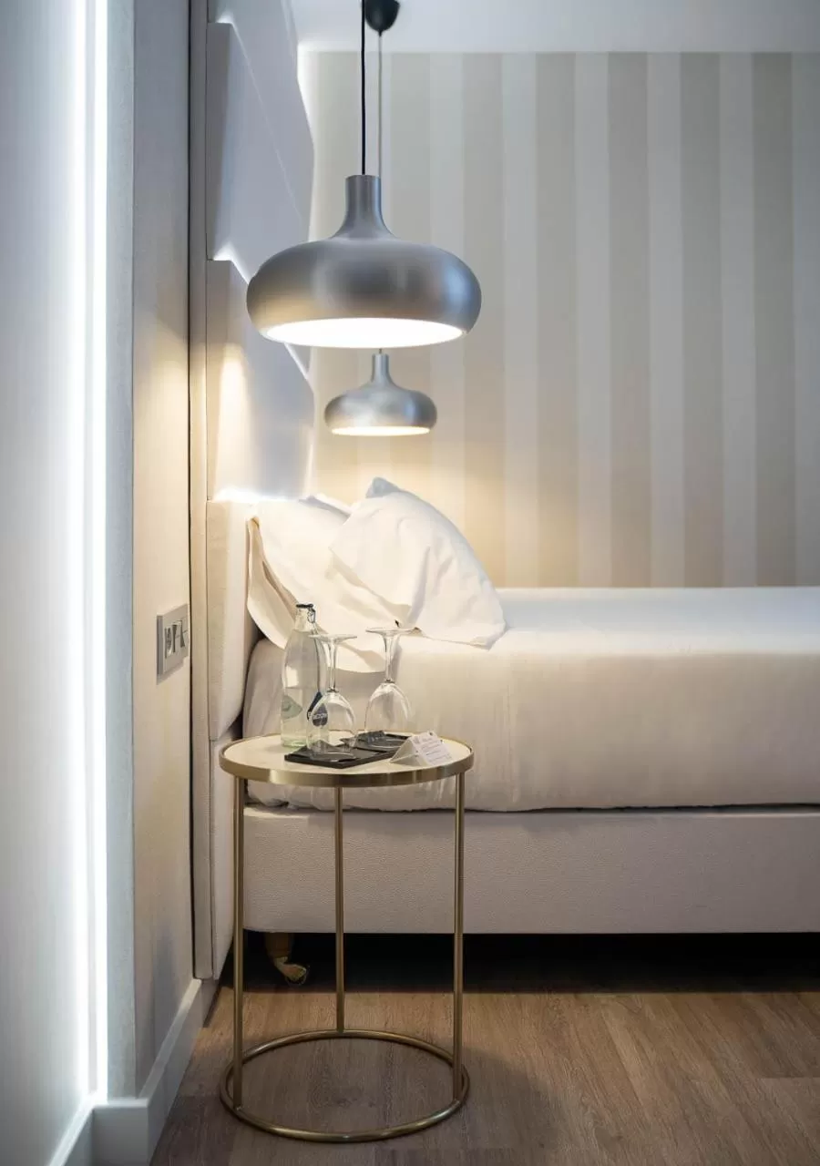 Bed in Hotel Pasarela