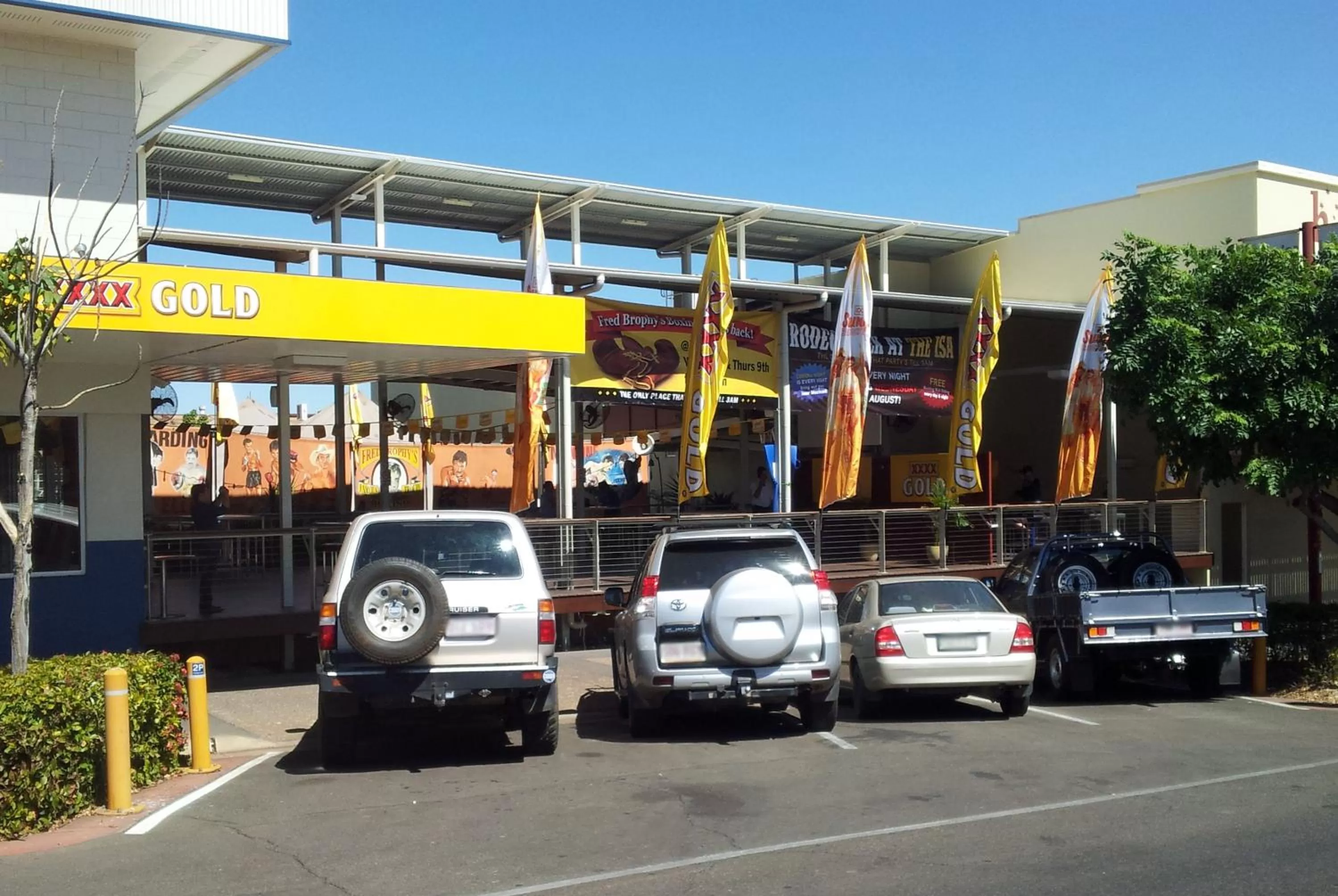 Property building in Isa Hotel