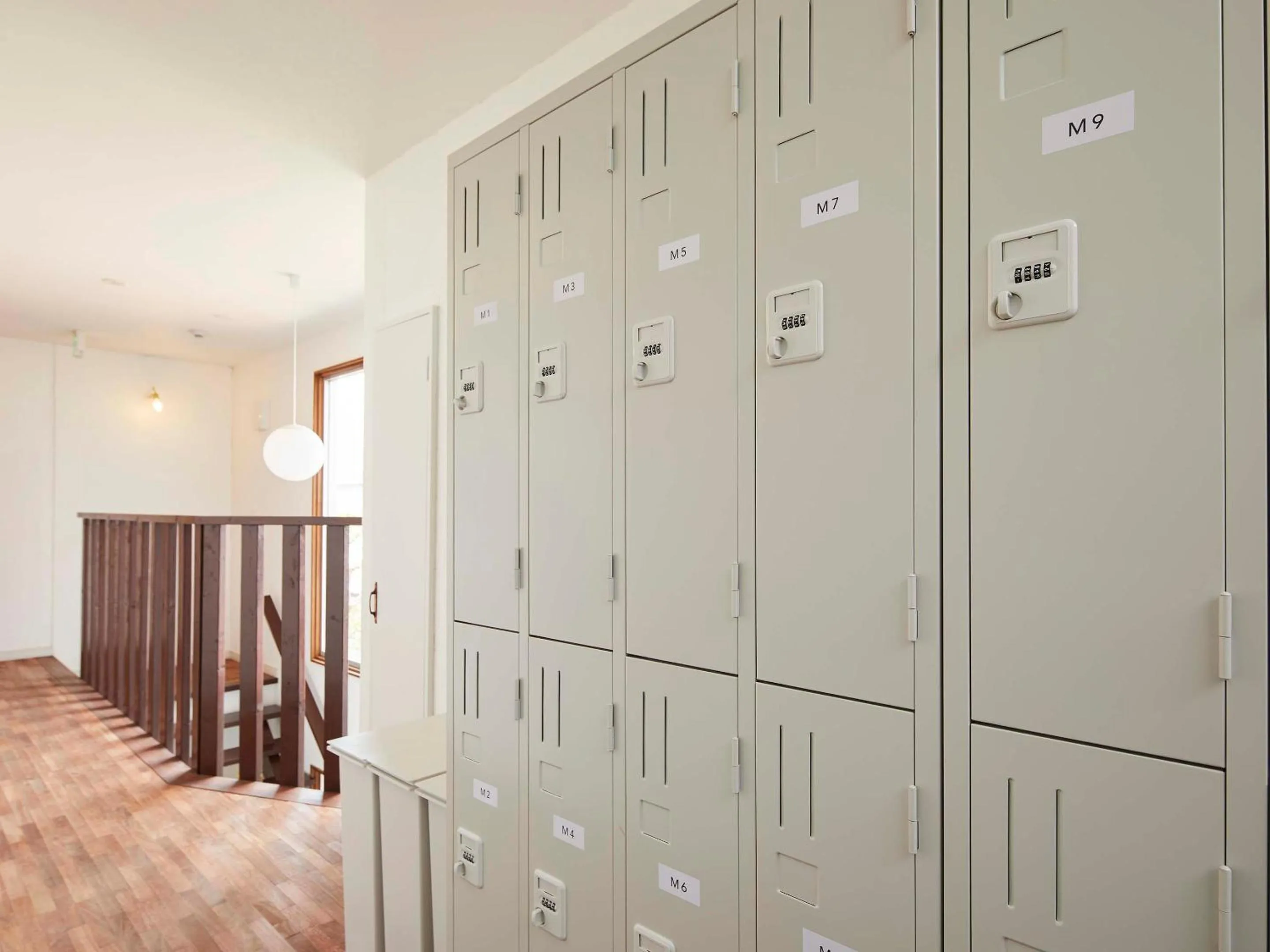 Area and facilities in haku hostel