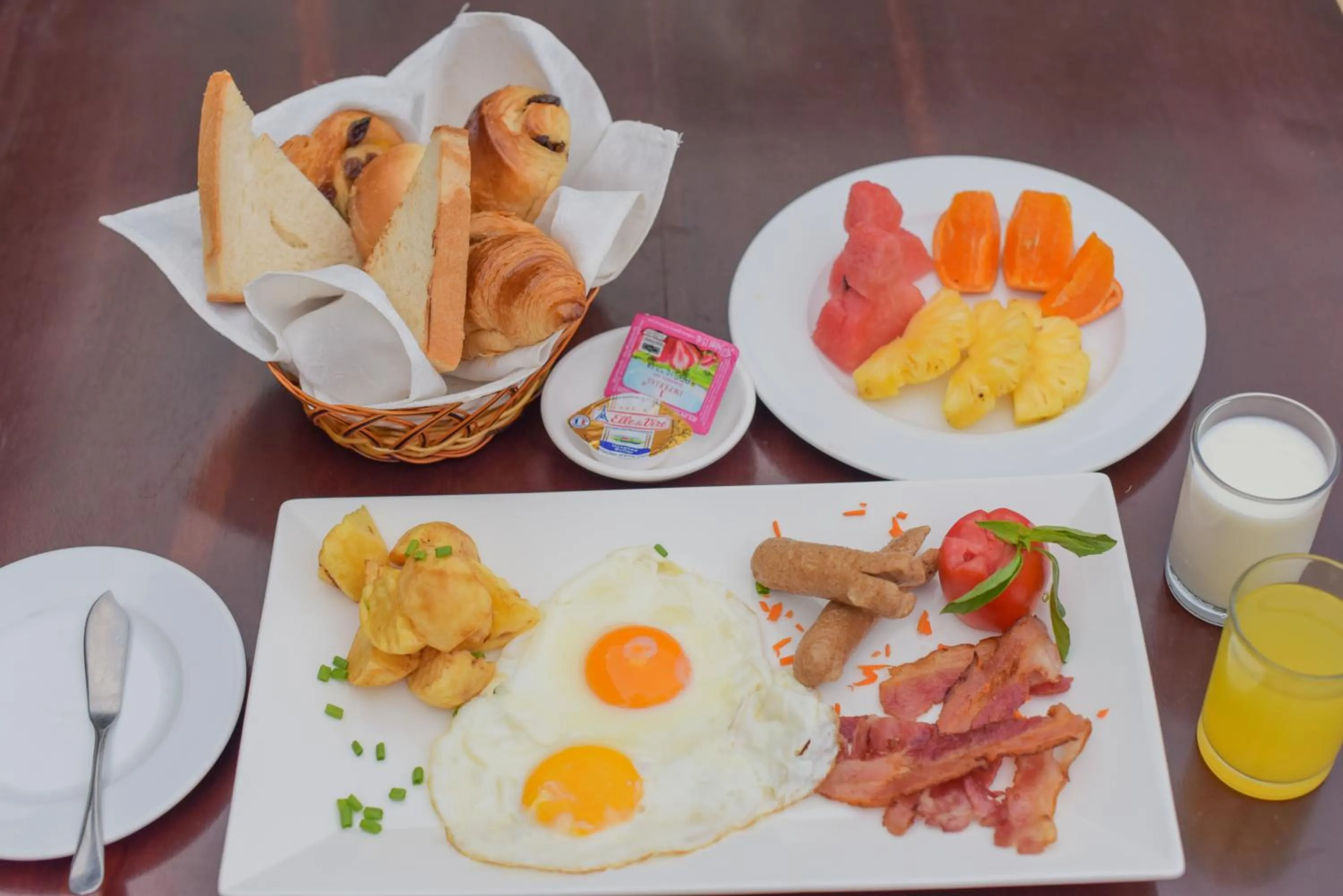 Breakfast in Lucky Angkor Hotel & Spa